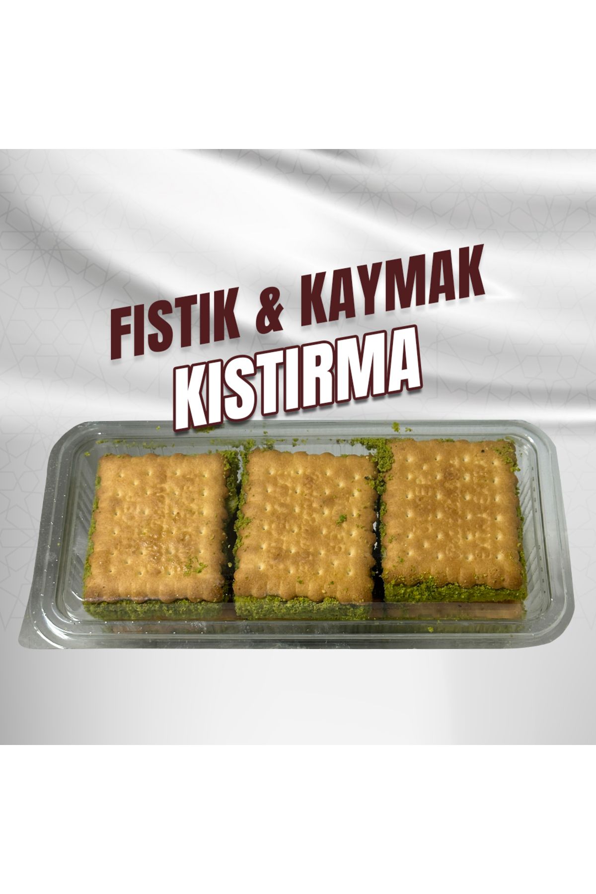 Arslanzade Antep Fıstıklı Kaymaklı Kıstırma (6 Adet / 350 gram)