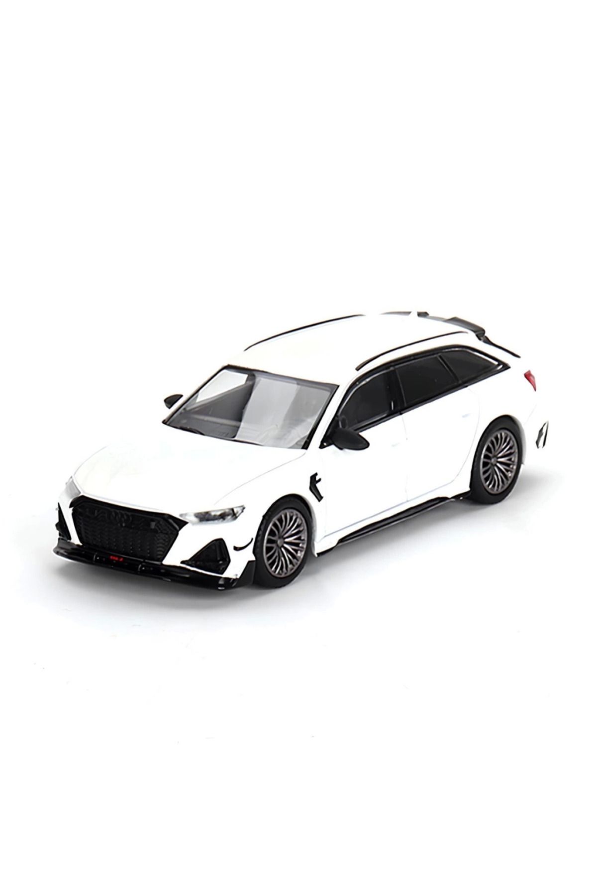 EGATOPTAN Nessiworld Mini Gt 1/64 ABT Audi RS6-R Glacier White Metallic