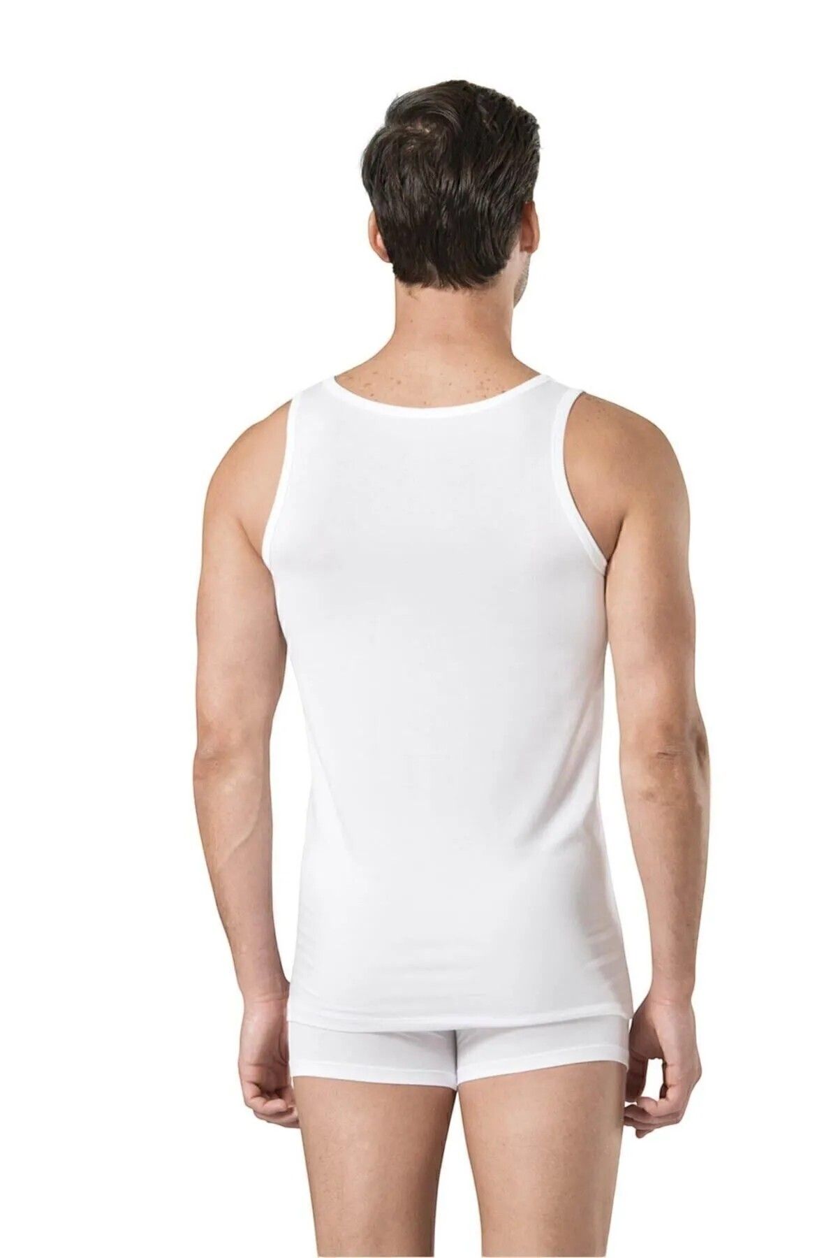 Pierre Cardin-Men's Modal Cotton Tank Top Boxer Set - Dowry with Lycra, S-Ta-R4-P-N-K- 4