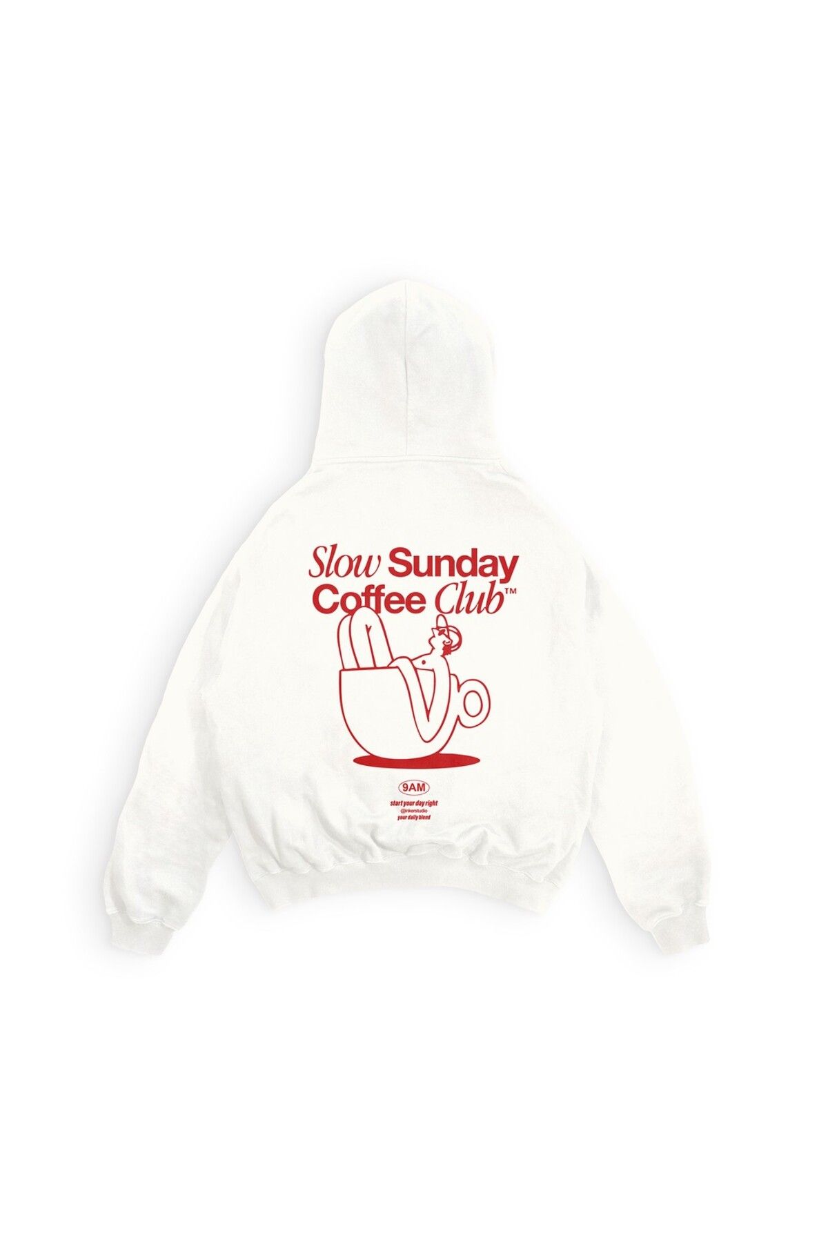 İNKER PRİNT CENTER Slow Sunday Coffee Club | Hoodie