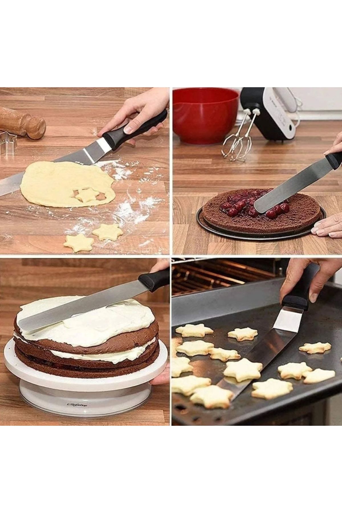 Home Eğik pasta sıvama spatulası