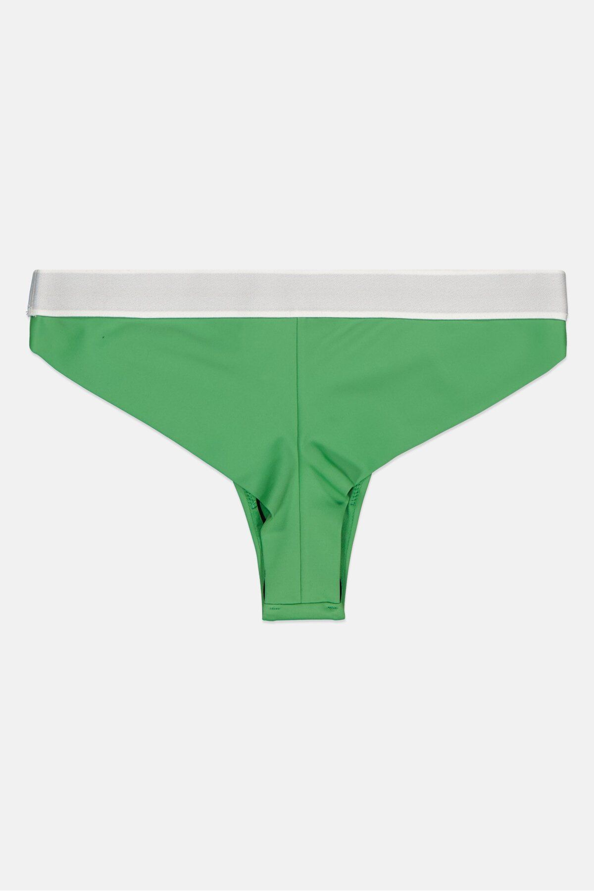 Tommy Jeans-Women Brand Logo Pull On Bikini Bottoms, Green 2