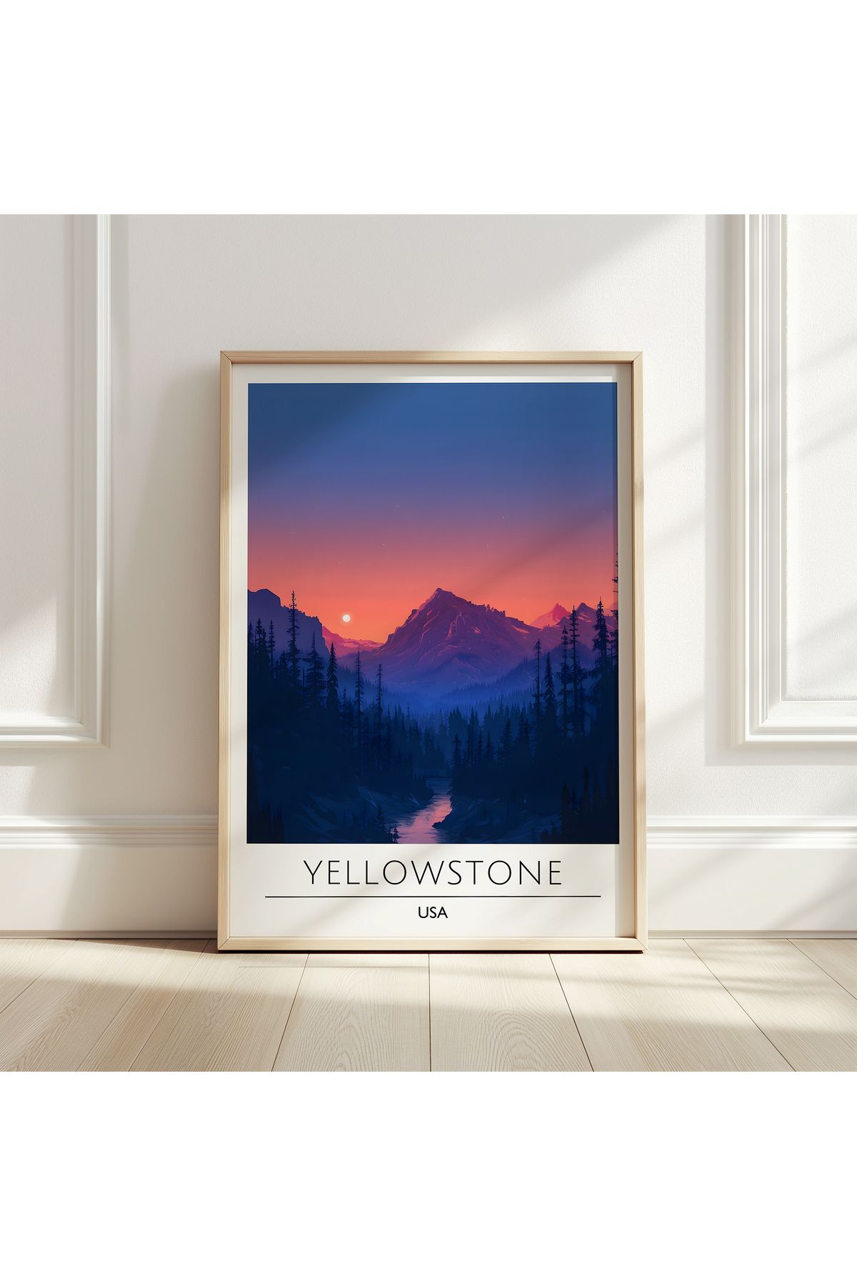 Guvedecor Amerika’nın Kalbi: Yellowstone Manzarası