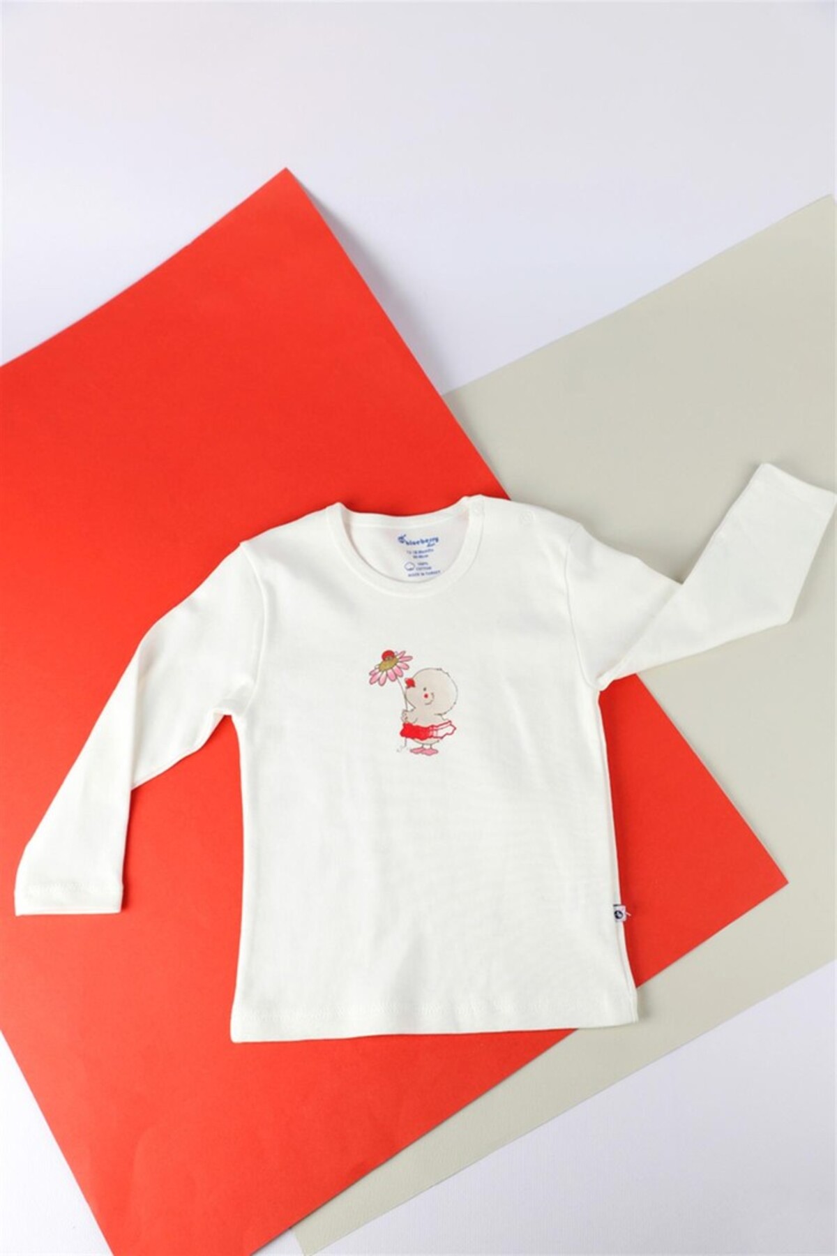 Ugly Duck 03 - 36 Ay Kız Bebek Ekru Uzun Kol Sweat fotoğrafı 6 (önizleme)