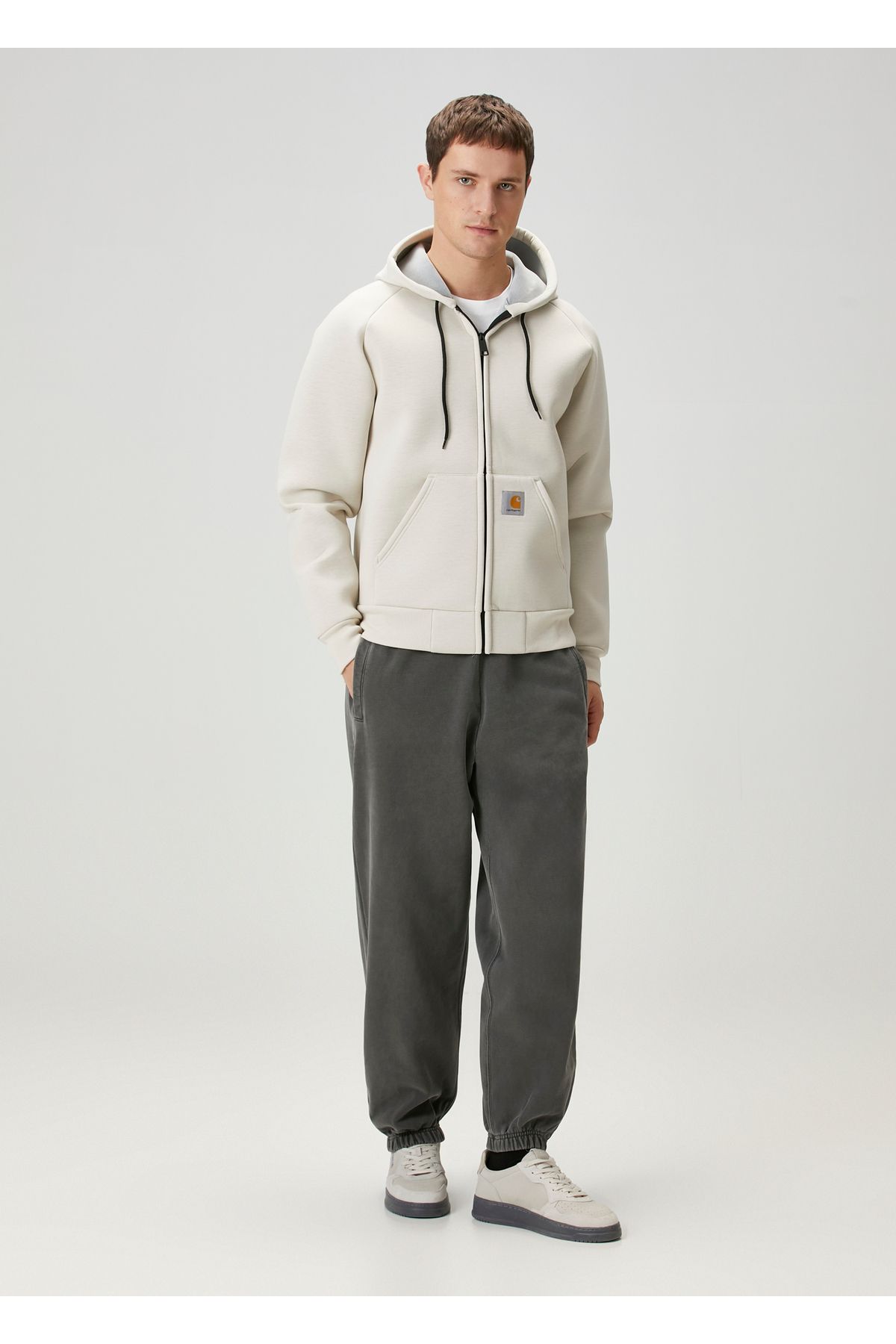 Carhartt WIP-Vista Grand Dark Grey Sweatpants Size: XXL 1