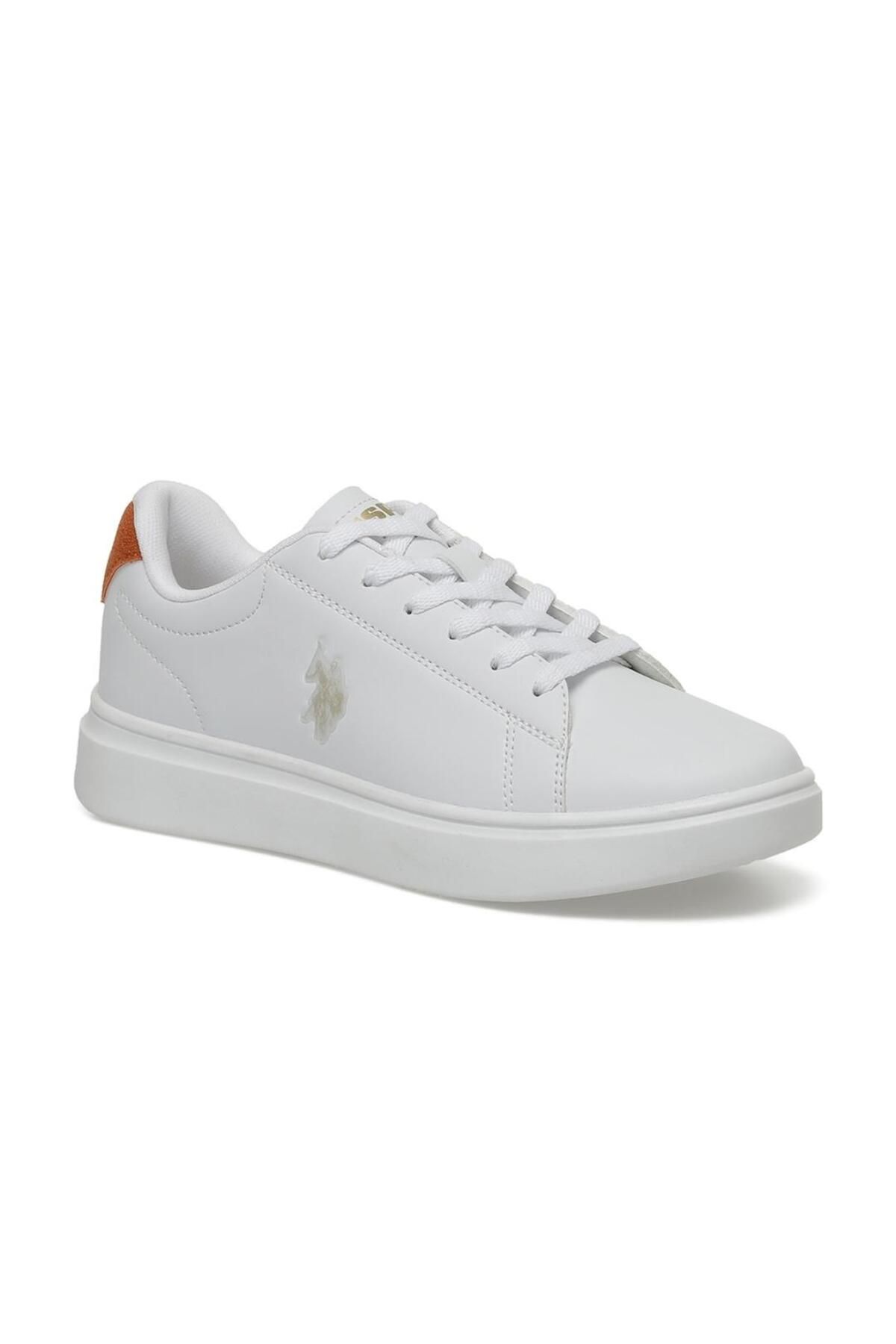 اسنیکر سفید زنانه کفش ورزشی روزانه بلند U.S.Polo Assn Lini U.S. Polo Assn.