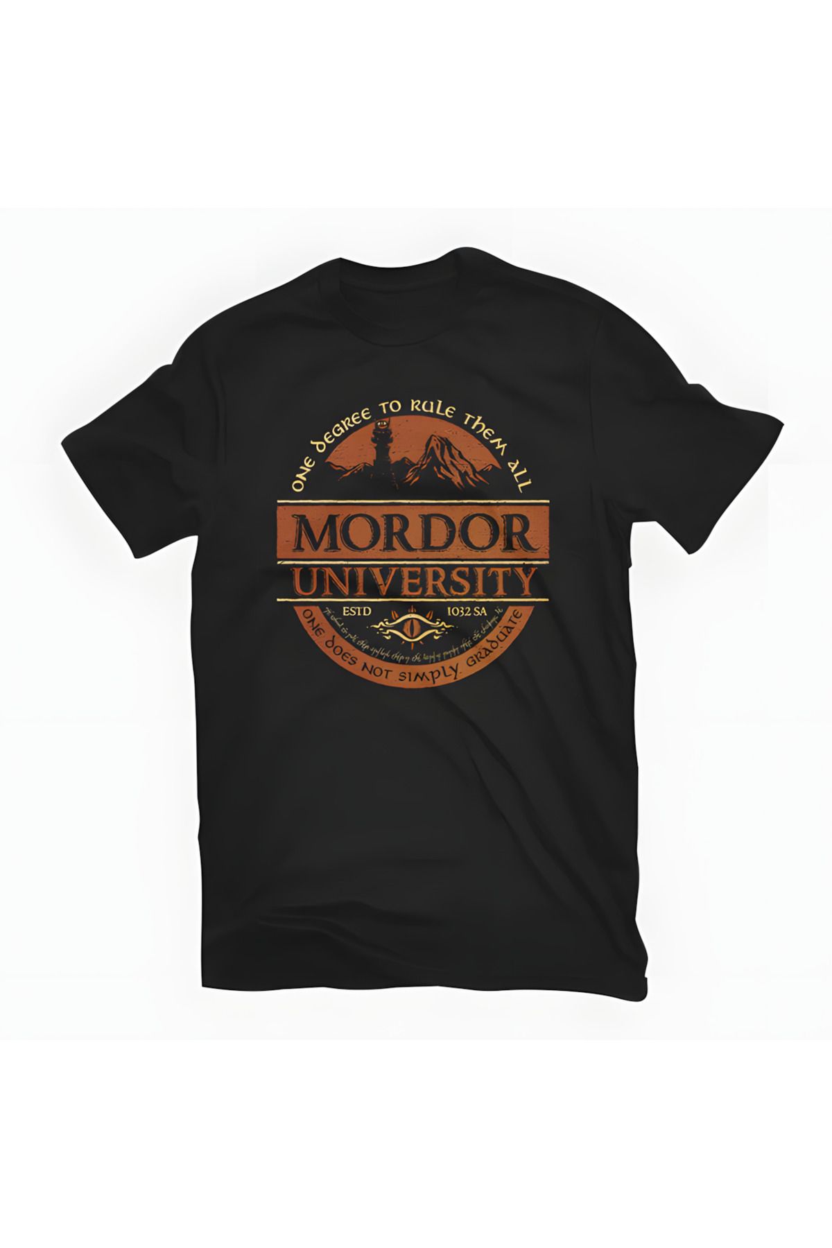 Everywear Mordor University Lord of the Rings Regular Fit Tişört