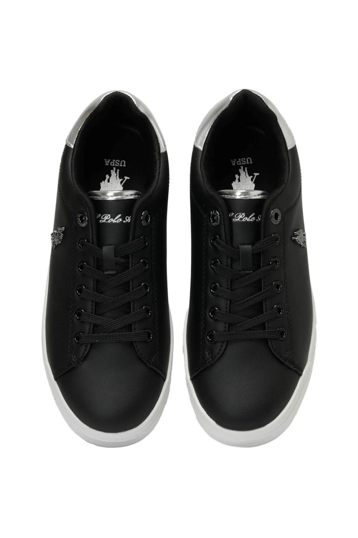 اسنیکر مشکی زنانه پایه. چوگان Assn. کفش ورزشی PELO 4FX سیاه U.S. Polo Assn.