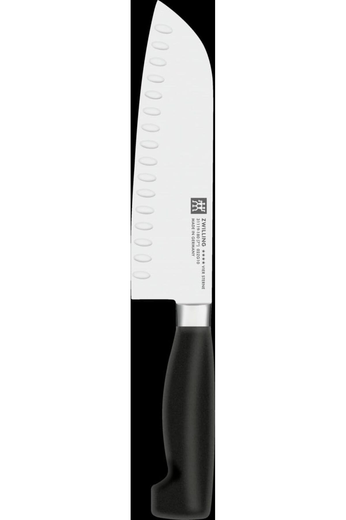 STOREMAX cmllashop Four Starsantoku Bıçağı, 18 cm, Oluklu Kenar 542093