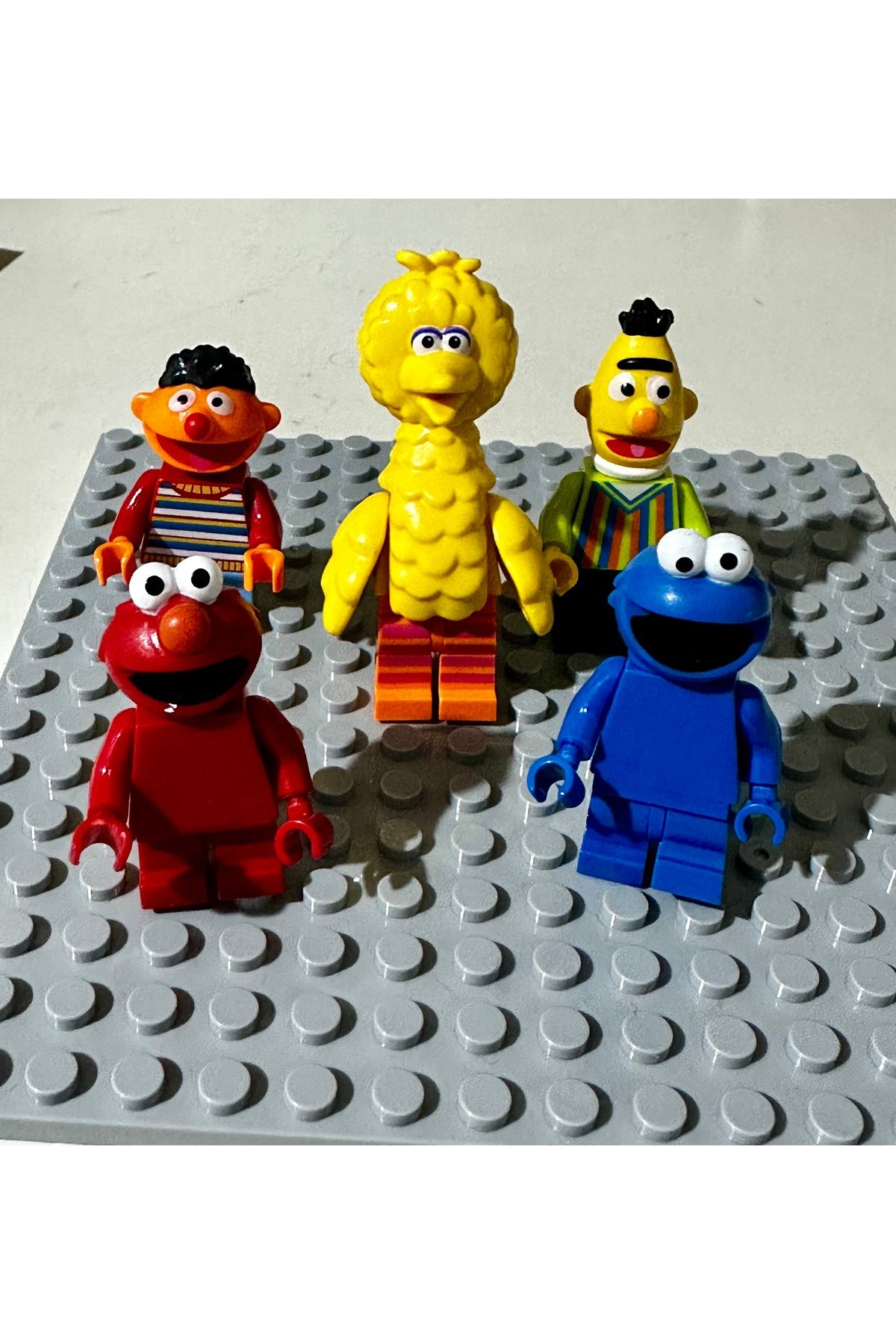 marimari-Set of 5 Sesame Street Characters Compatible Mini Figures 2
