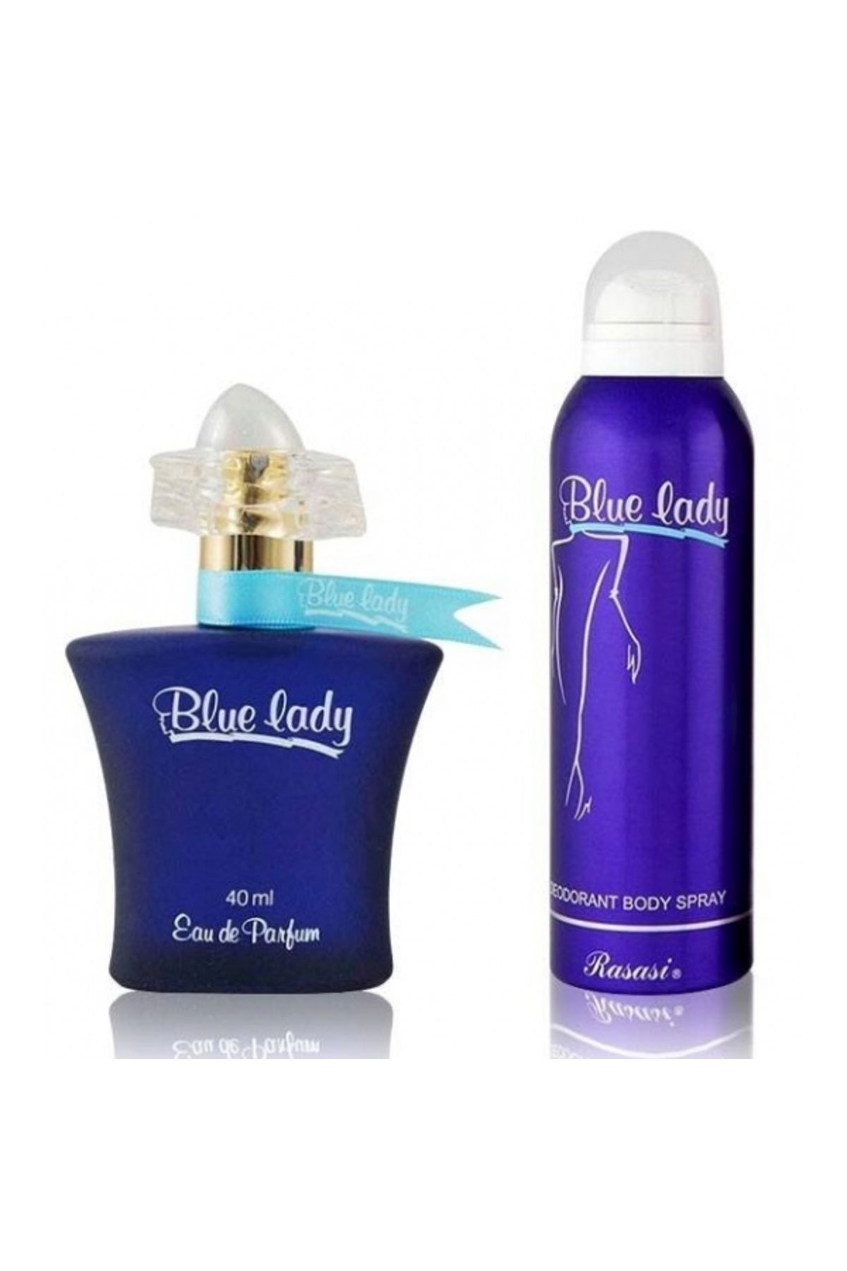 Rasasi-Blue Lady Edp + Free Deo Spray 40, 50Ml 5