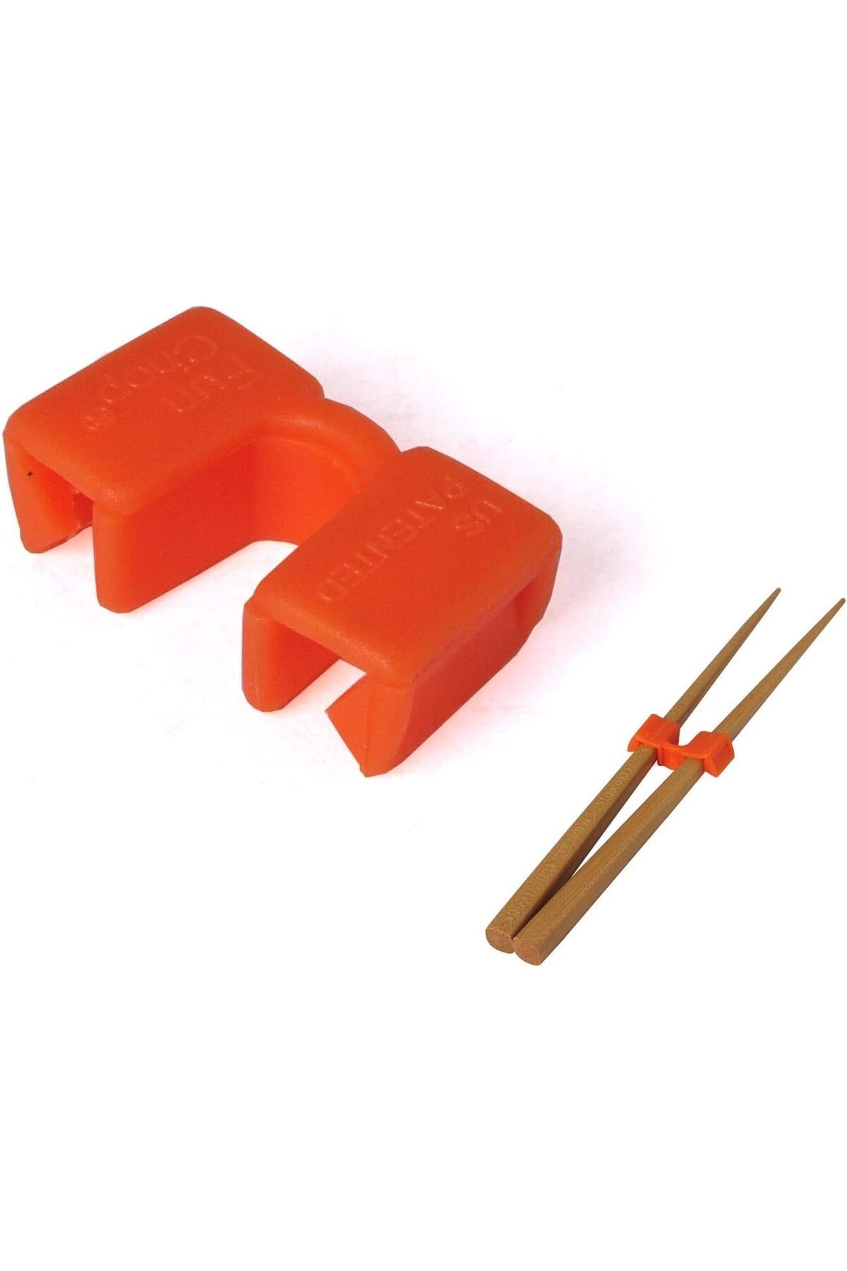 STOREMAX Chopstick X 10 + Chopstick Öğretici Aparat X 2 | Tek Kullanımlık Bambu Chopstick