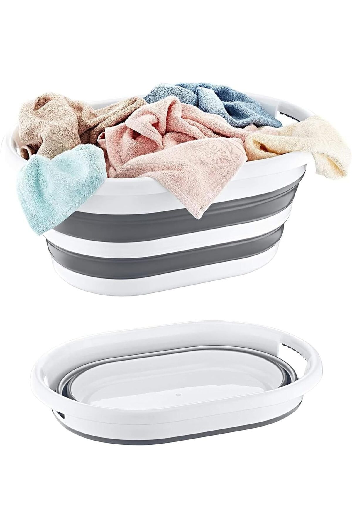 STOREMAX svticaret Home Katlanabilir Plastik Çamaşır Selesi Sepeti, Çok Amaçlı Katlanabilir Oyuncak Sep