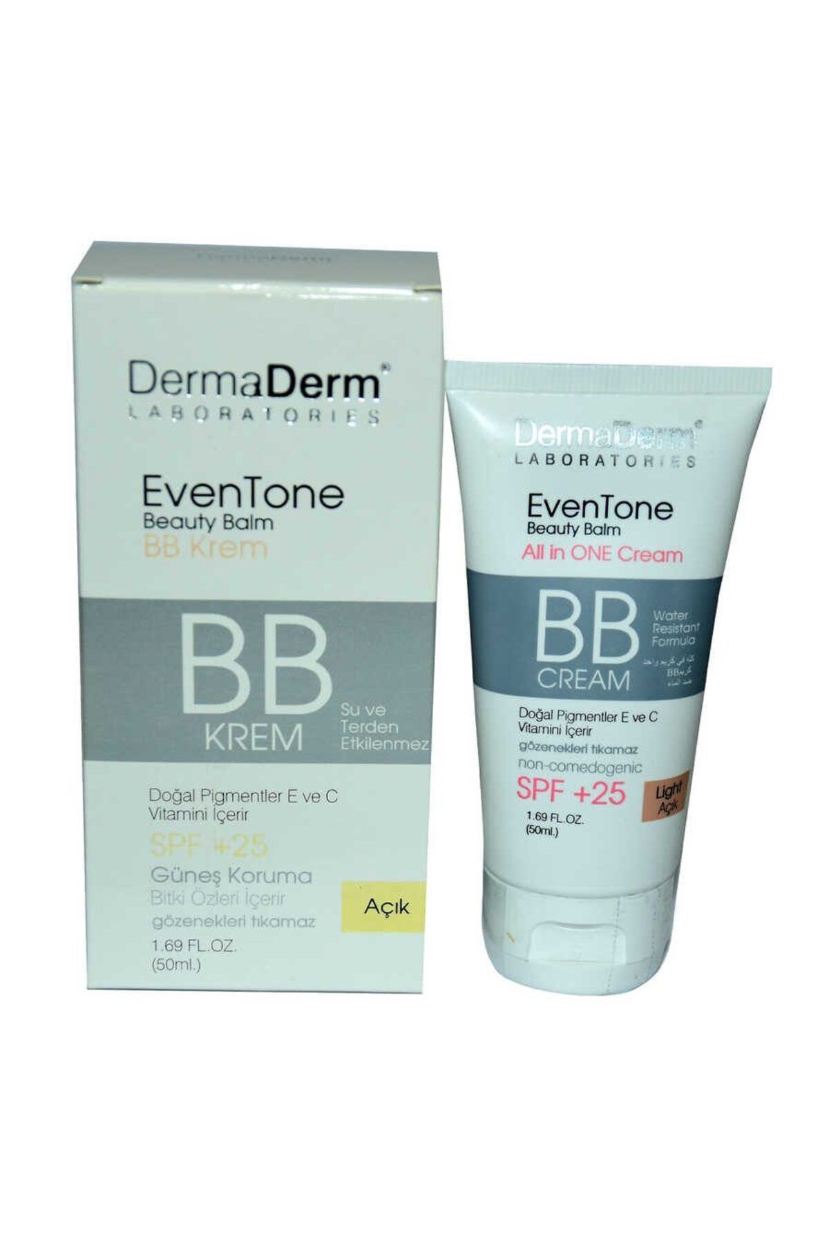 KTYRA52 EvenTone BB Krem Açık Ton Vitaminli Spf+25 Güneş Koruma Bitki Özlü 50 ML