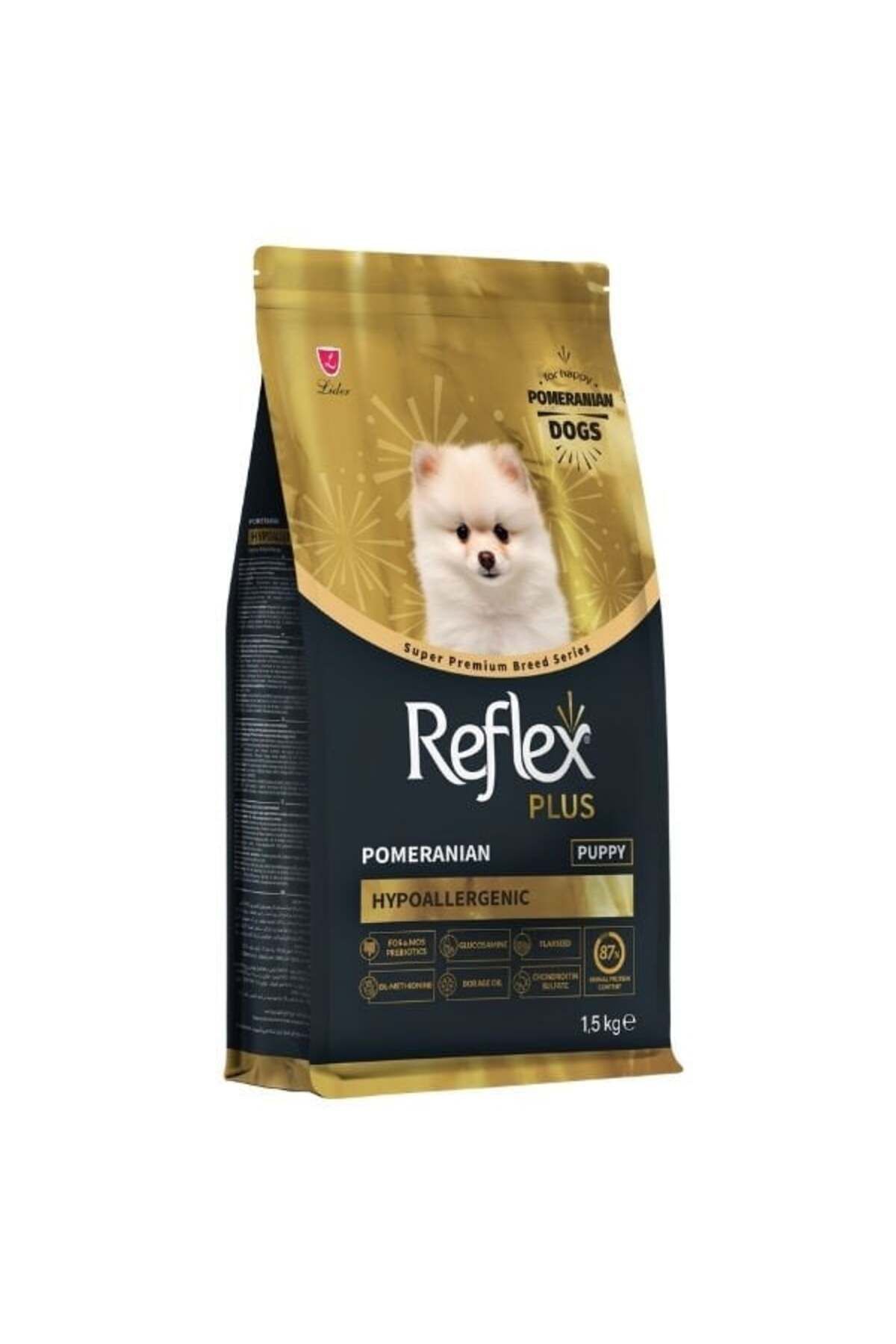 Reflex Plus Pomeranian Hypoallergenic Tavuklu Yavru Köpek Maması 1.5 Kg