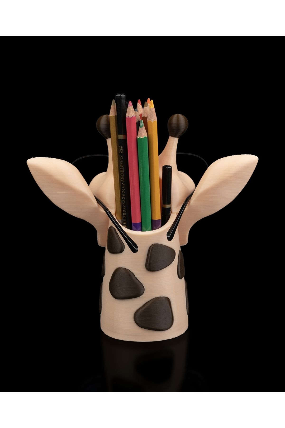 OddieArtStore-Giraffe Pen Holder 4