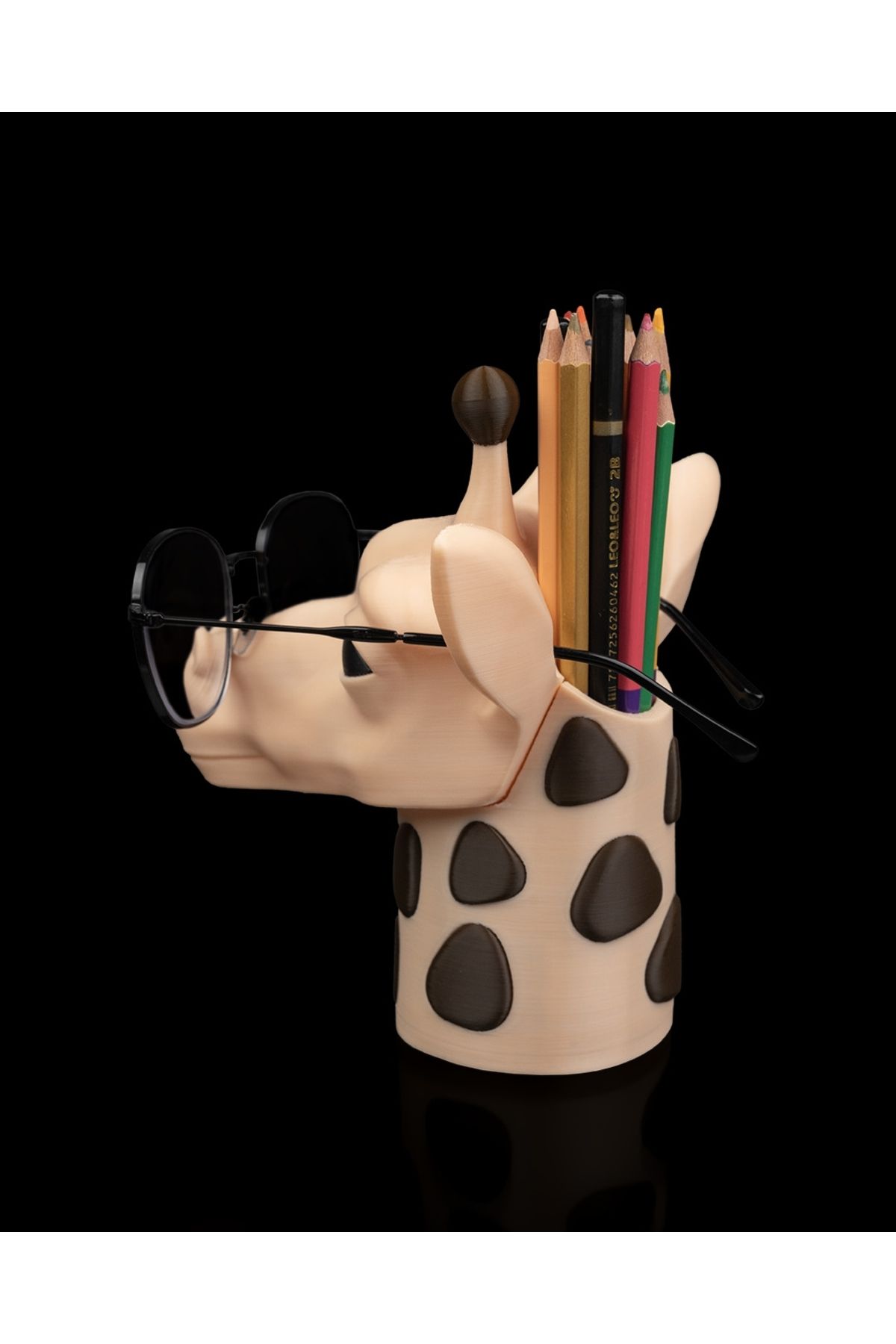 OddieArtStore-Giraffe Pen Holder 3