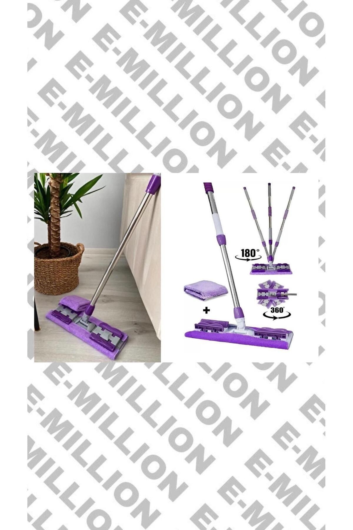 Million Mandallı Mop Mikrofiber Bez Yedek Bez