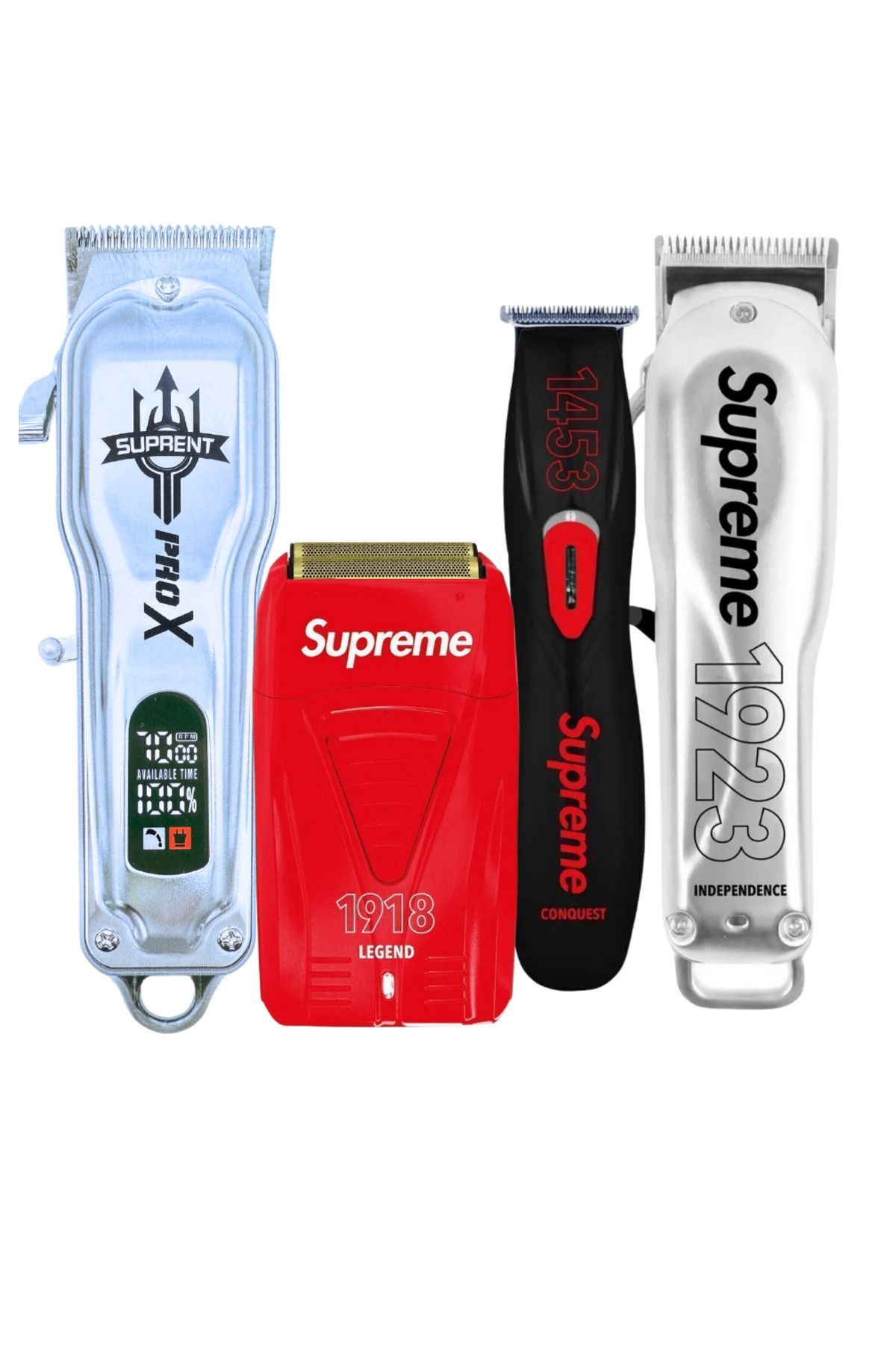 SUPRENT Pro X & Supreme 1453 & Supreme 1923 & Supreme 1918 Tıraş Makineleri