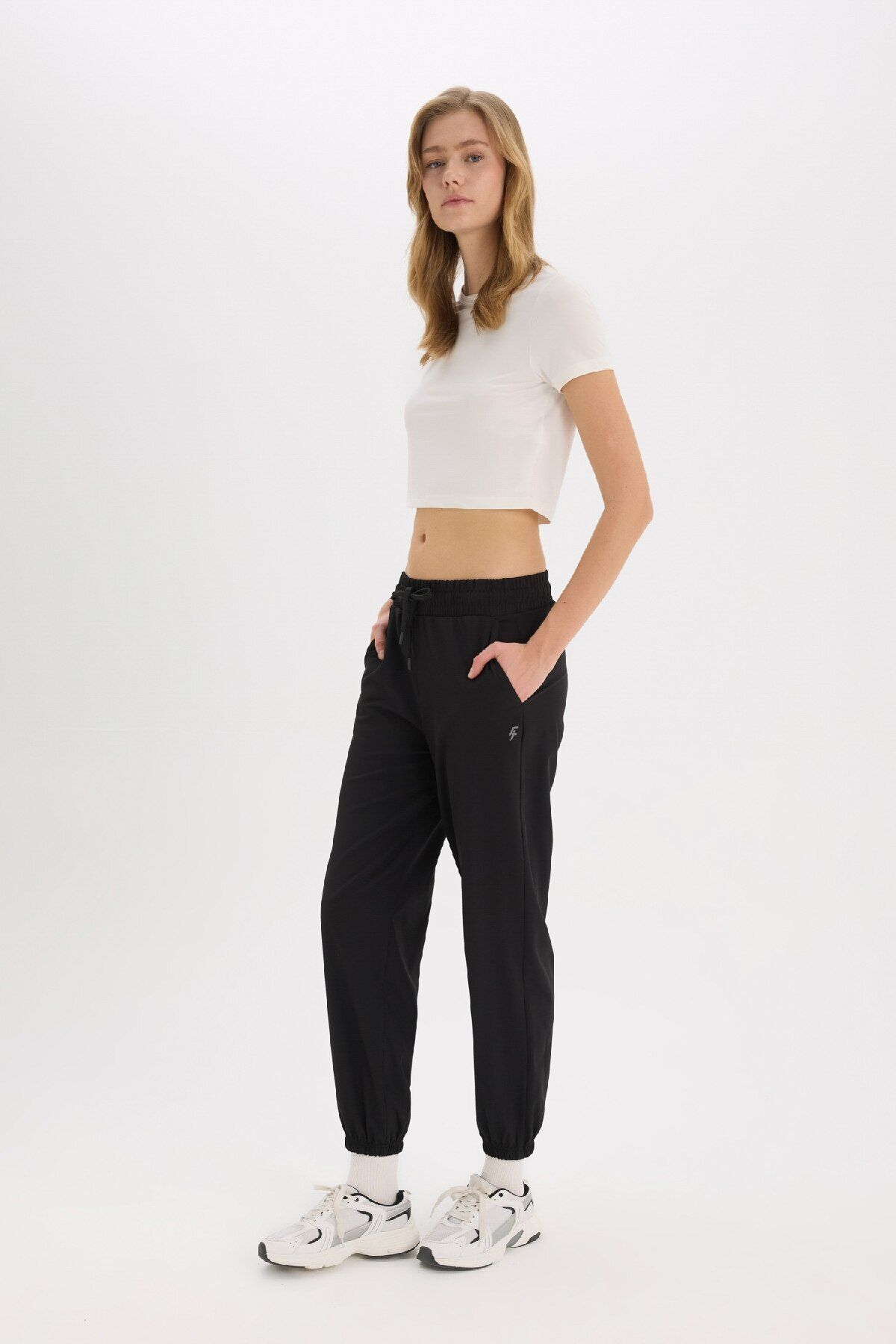DeFacto-DeFactoFit τυπική εφαρμογή υφαντό Jogger φούτερ A2437AX25SP 3