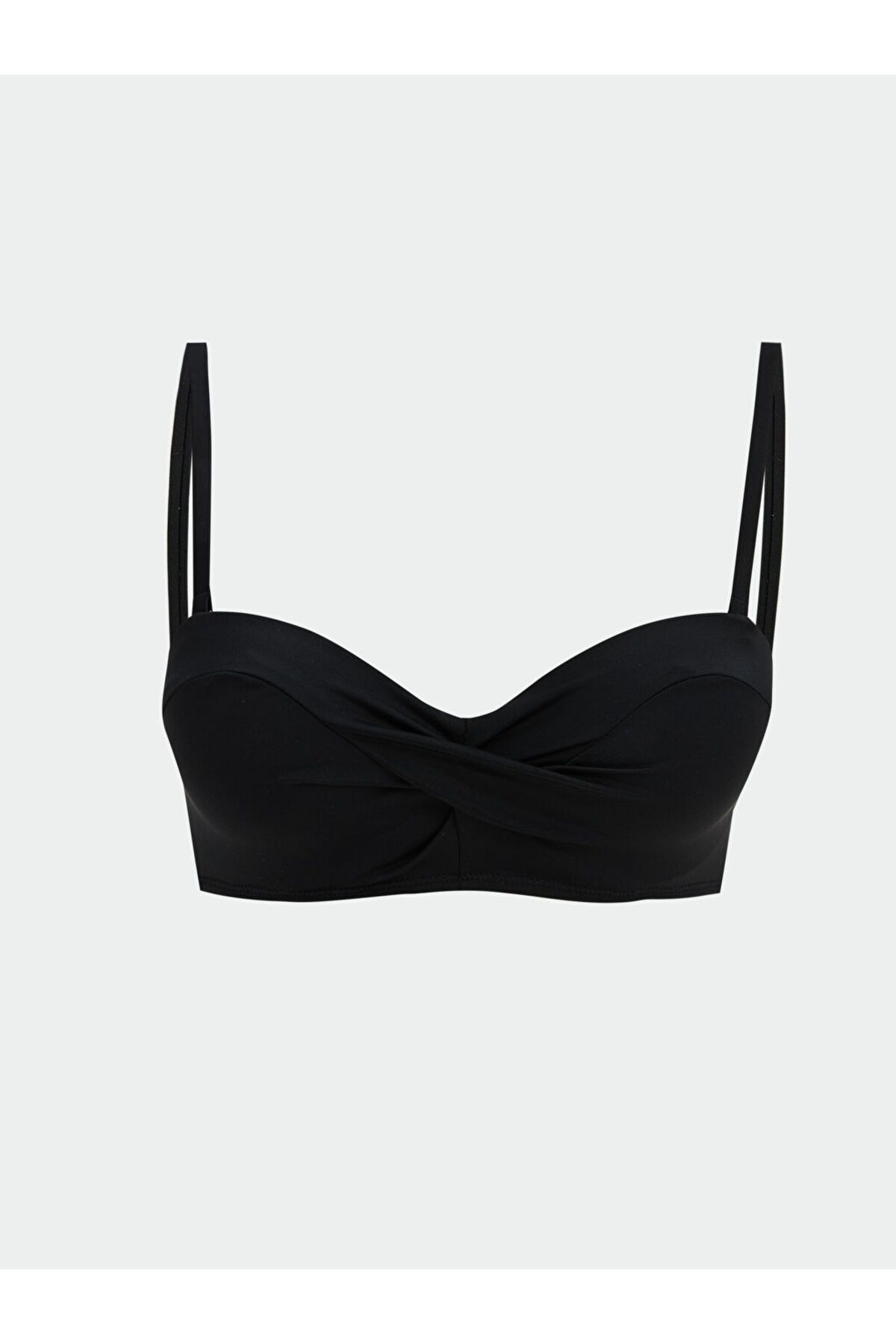 LC Waikiki Dikişli Pedli Büzgü Detaylı Kadın Bikini Üst