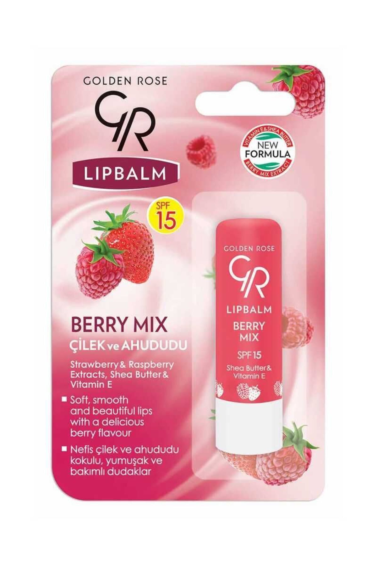 Golden Rose Lip Balm No: 09 Berry Mix - Dudak Bakım Kremi Ve Nemlendirici