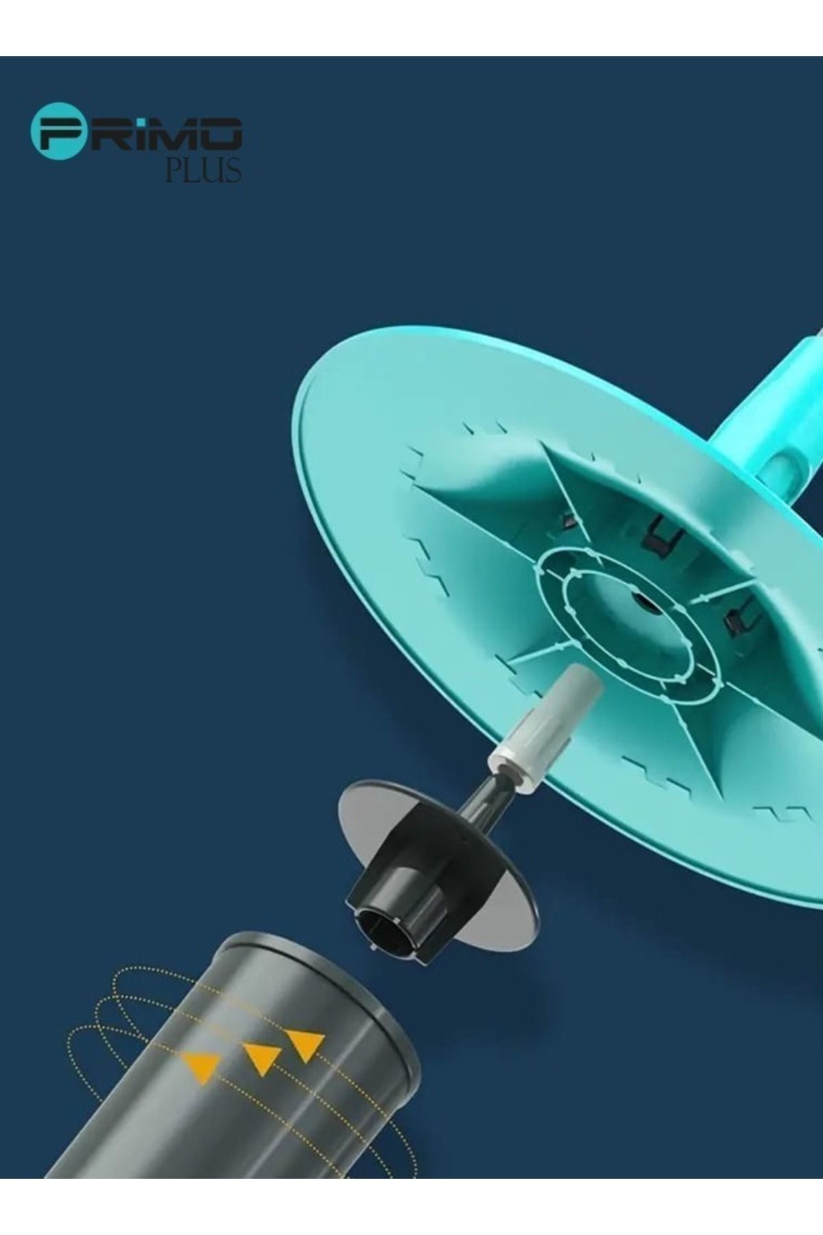 Primo Plus-A wonderful rotating mop and bucket set with a circular shape for easy cleaning 6