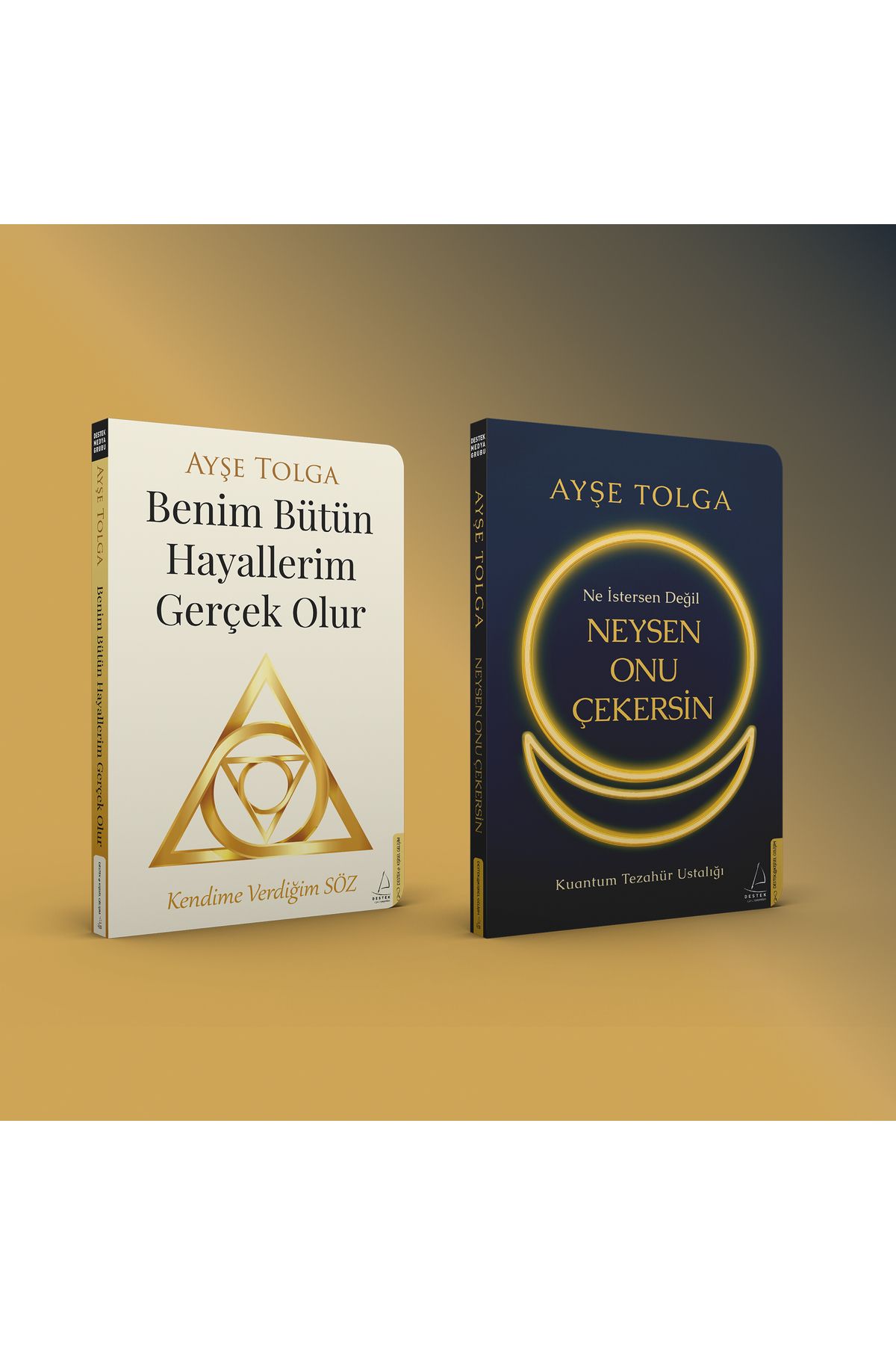 Destek Yayınları Ayşe Tolga Kitap Seti - Benim Bütün Hayallerim Gerçek Olur - Neysen Onu Çekersin