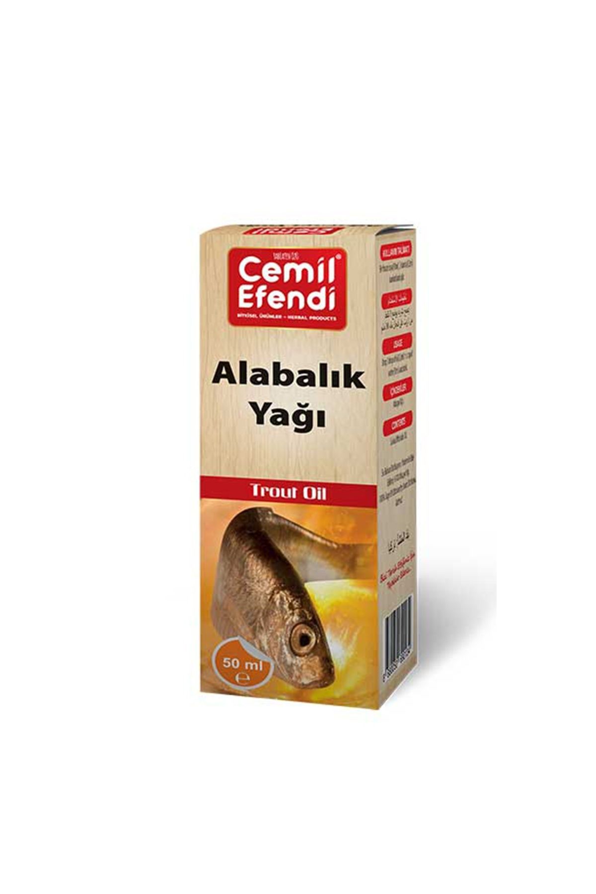 EGATOPTAN Alabalık Yağı 50 Ml.