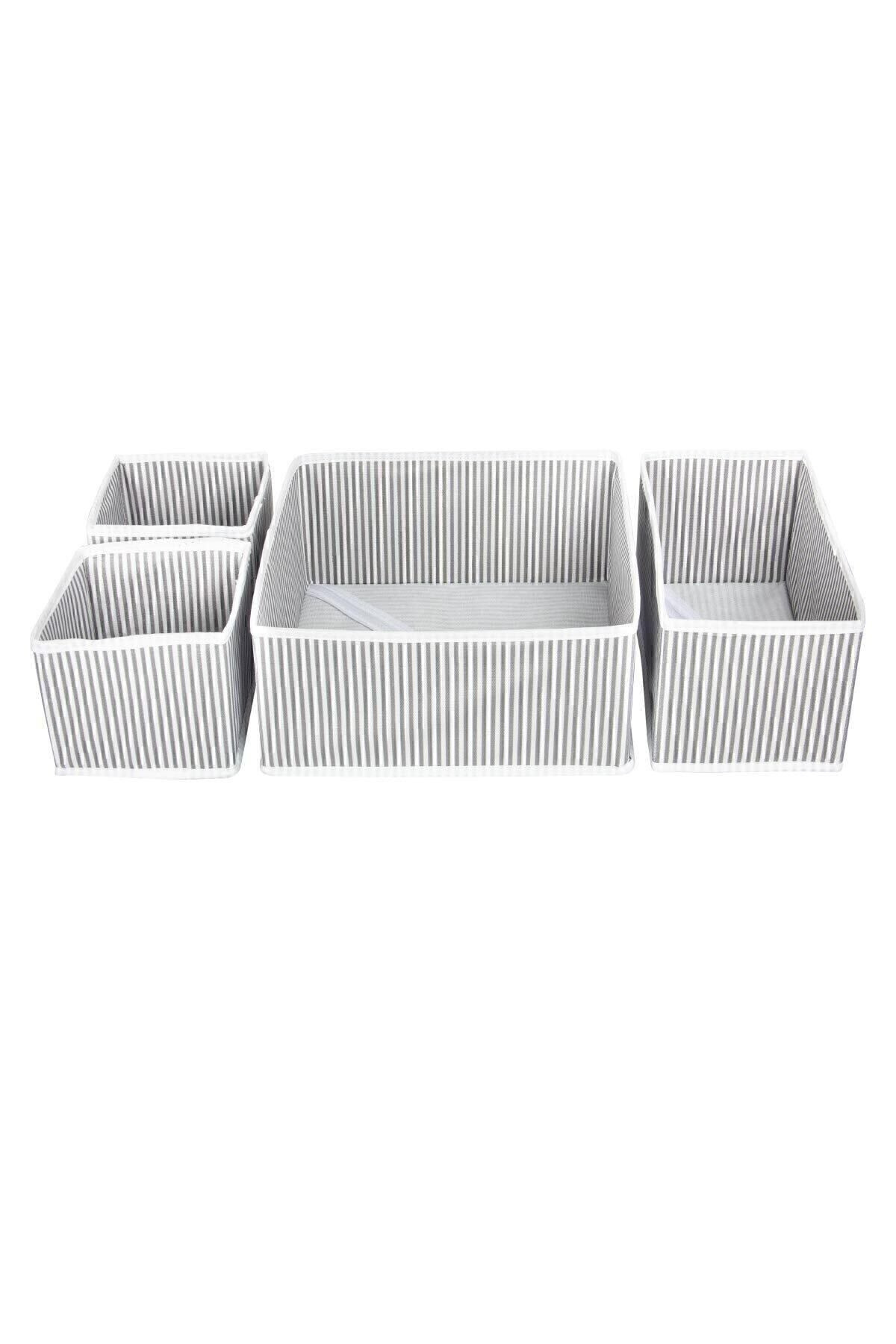 PONÇİK STORE 4'lü Çekmece Düzenleyici Dolap Içi Çekmece Düzenleyici Çekmece Organizer