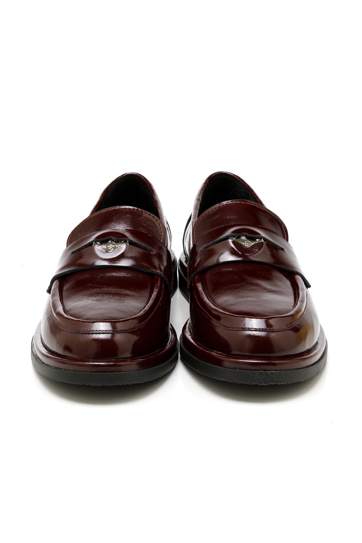 John May-Women'S/Girls Classic Oxford Rc-25Y-001-R40220 John May 582-Burgundy Patent Leather 3