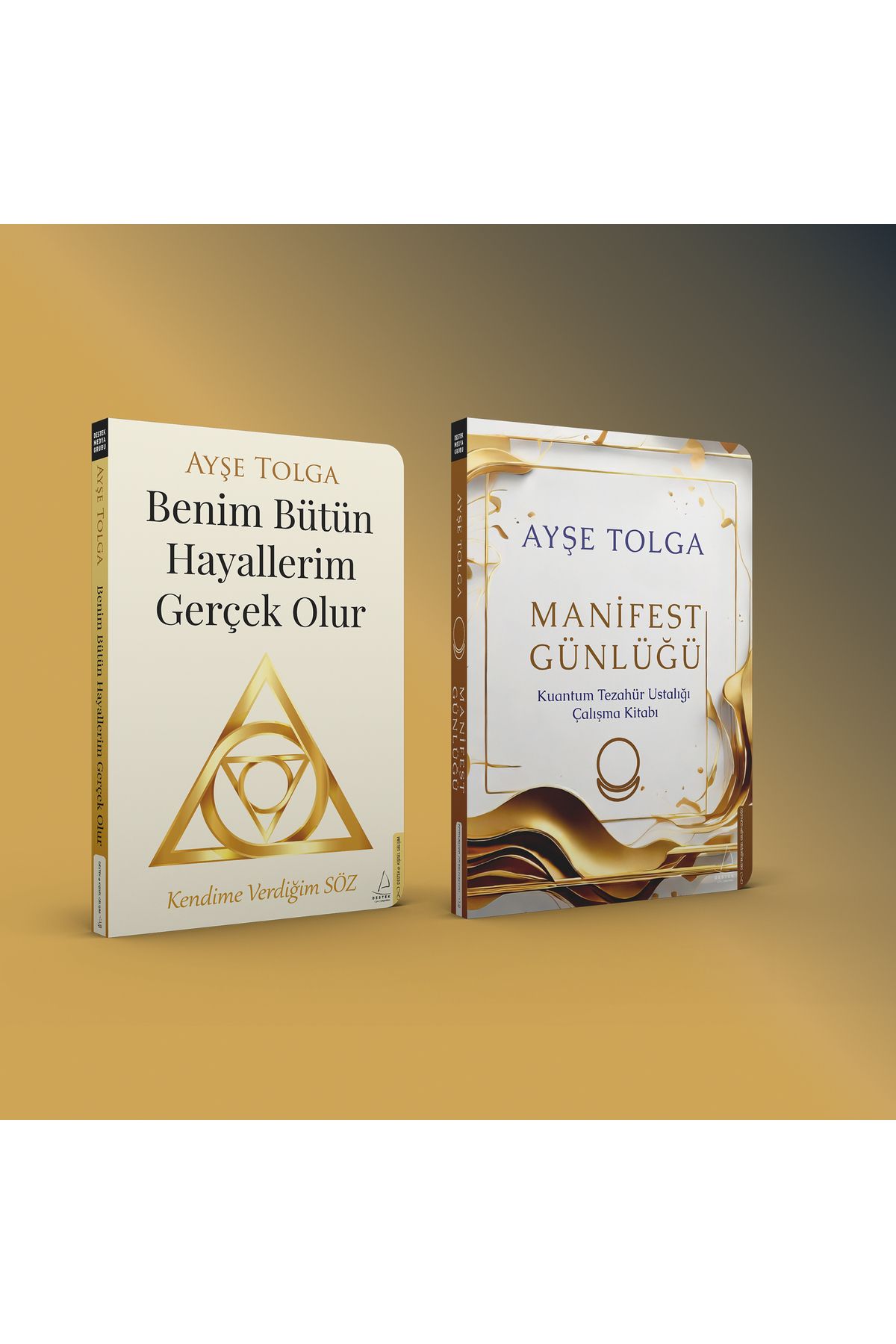 Destek Yayınları Ayşe Tolga Kitap Seti - Benim Bütün Hayallerim Gerçek Olur - Manifest Günlüğü