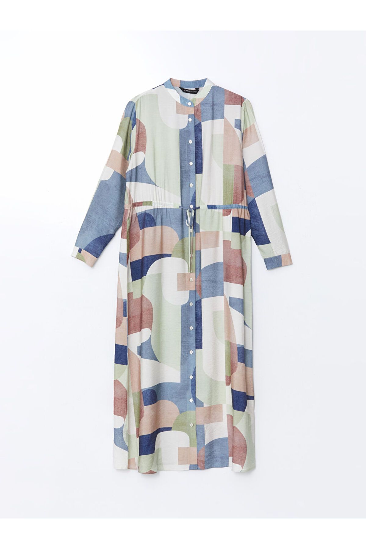 LC Waikiki-Rochie cămașă pentru femei LCWAIKIKI Classic Judge Guler 1