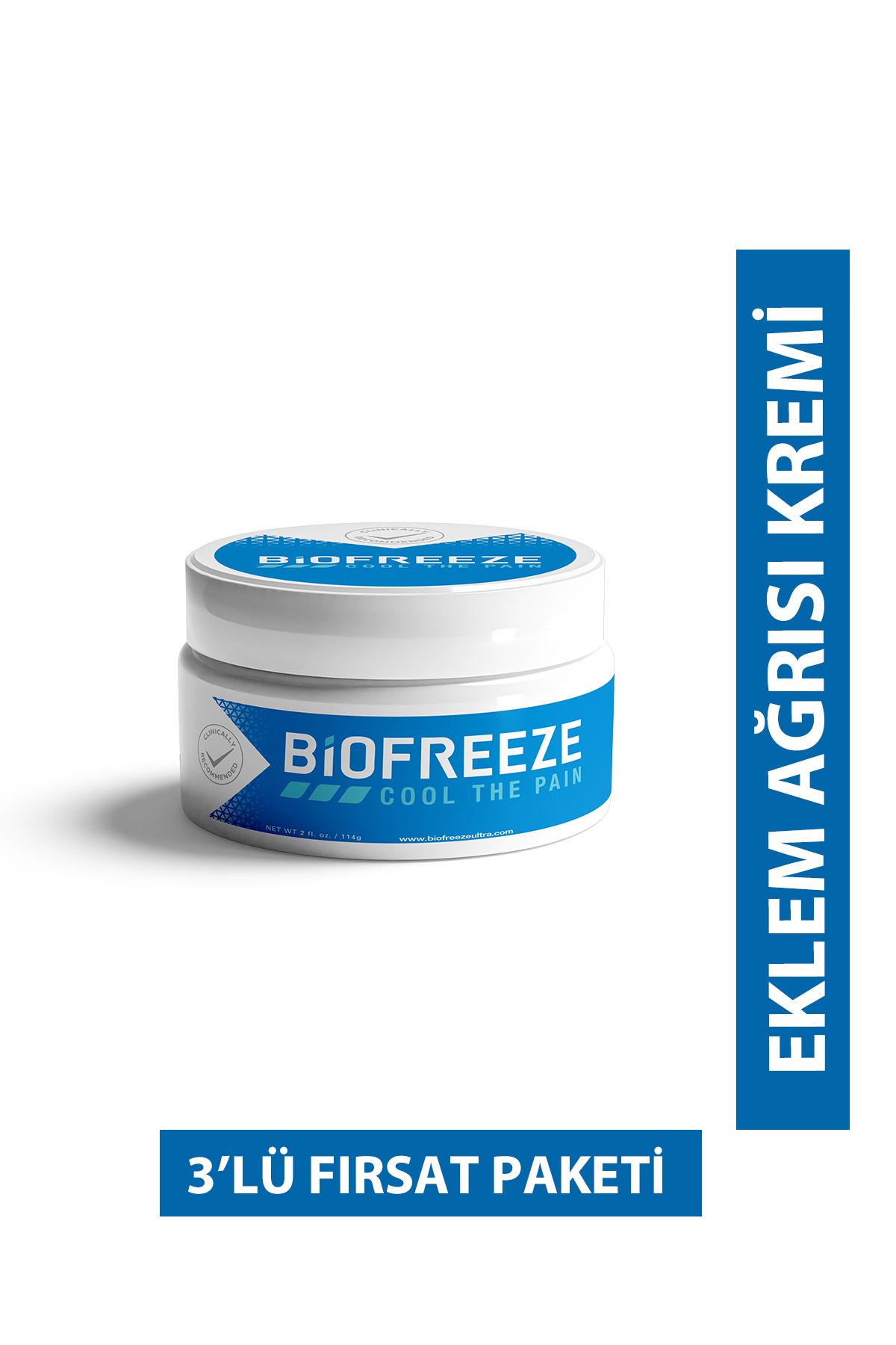 Compilatex BioFreeze Kremi 3 Adet