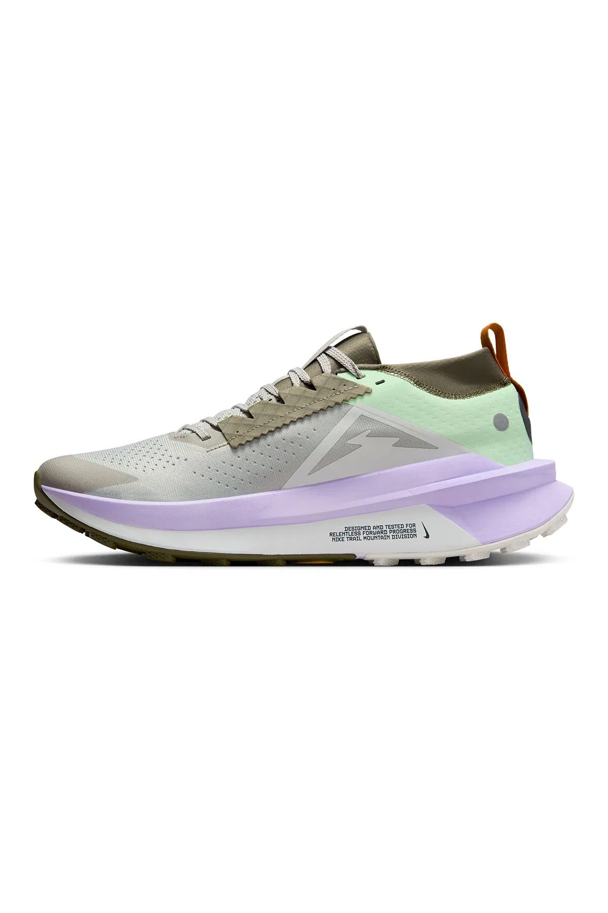 Nike-حذاء الجري Zoomx Zegama Trail 2 باللون الرمادي Fd5190-003 6