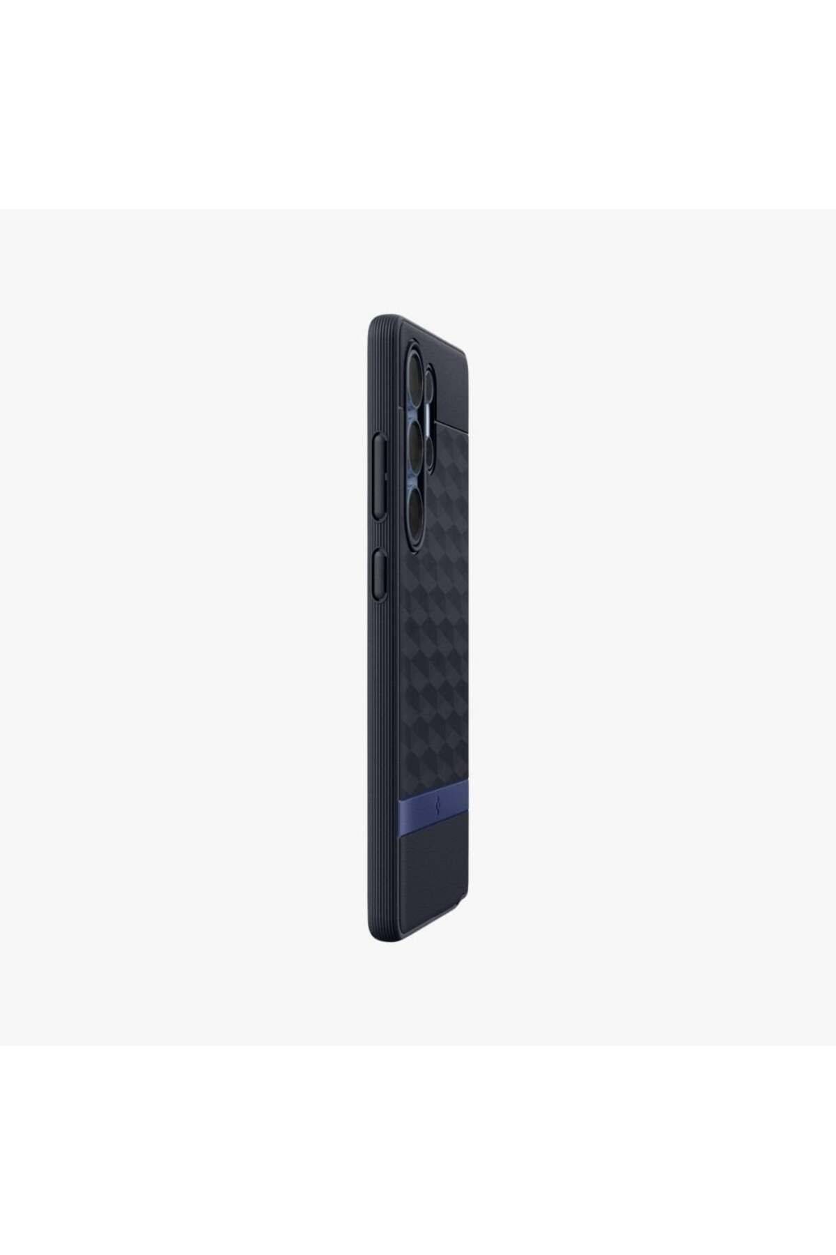 Spigen-Spigen Parallax MagFit for Samsung Galaxy S25 ULTRA case [MagSafe compatible] - Navy Violet 4