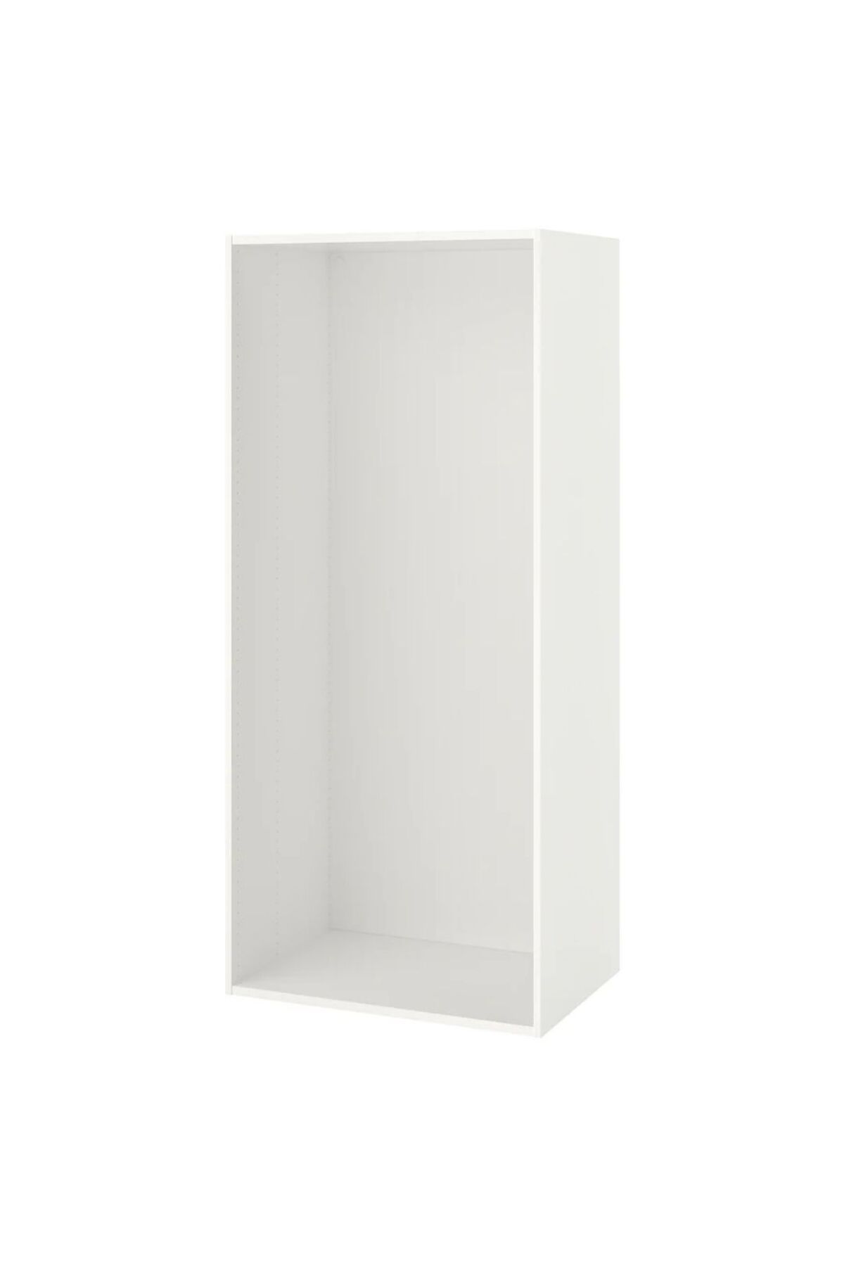 AHŞAPEVİM Beyaz Dikdörtgen Çok Amaçlı Banyo Mutfak Rafı Kitaplık Çiçeklik Mdf 60x55x180cm