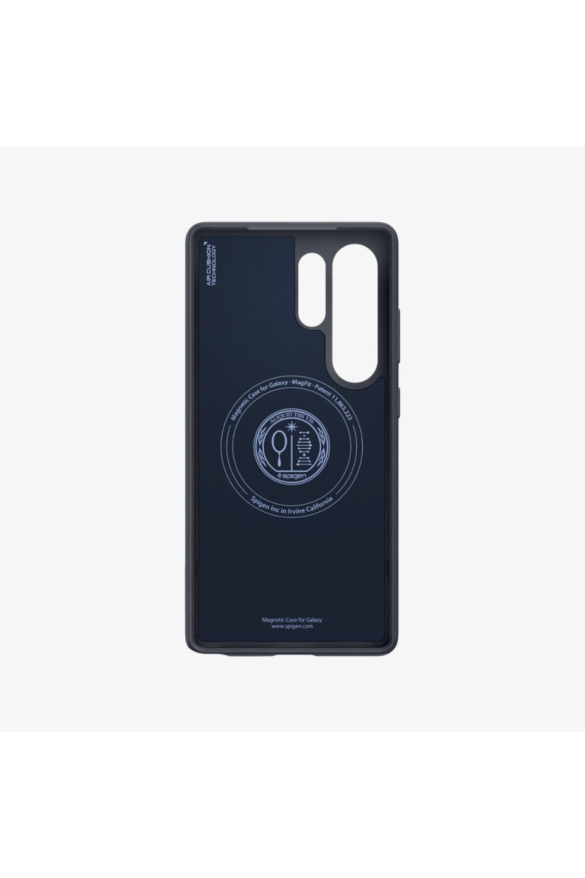 Spigen-Spigen Parallax MagFit for Samsung Galaxy S25 ULTRA case [MagSafe compatible] - Navy Violet 6