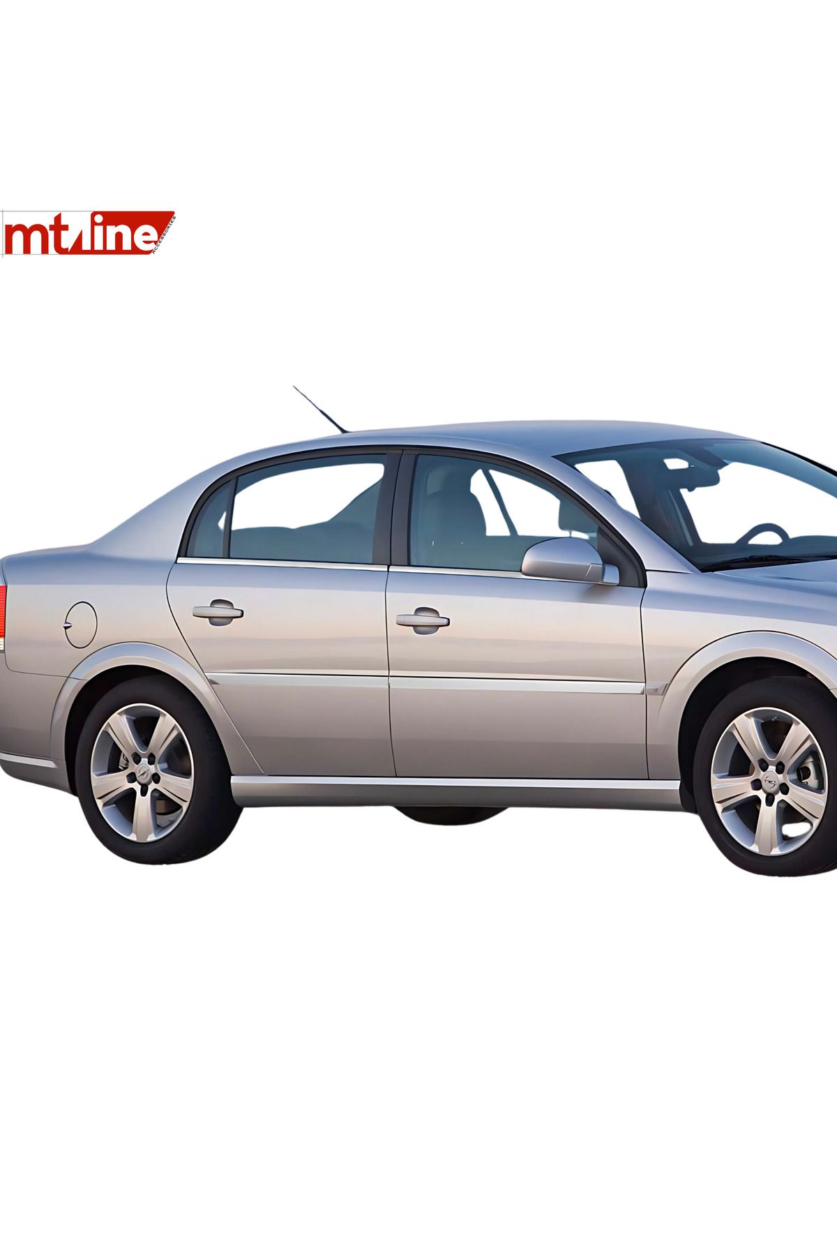 Mt Line Accessories Yan Kapı Çıtası 4 Parça Opel Vectra C SW/SD 2002-2008 Uyumlu Krom Paslanmaz Çelik