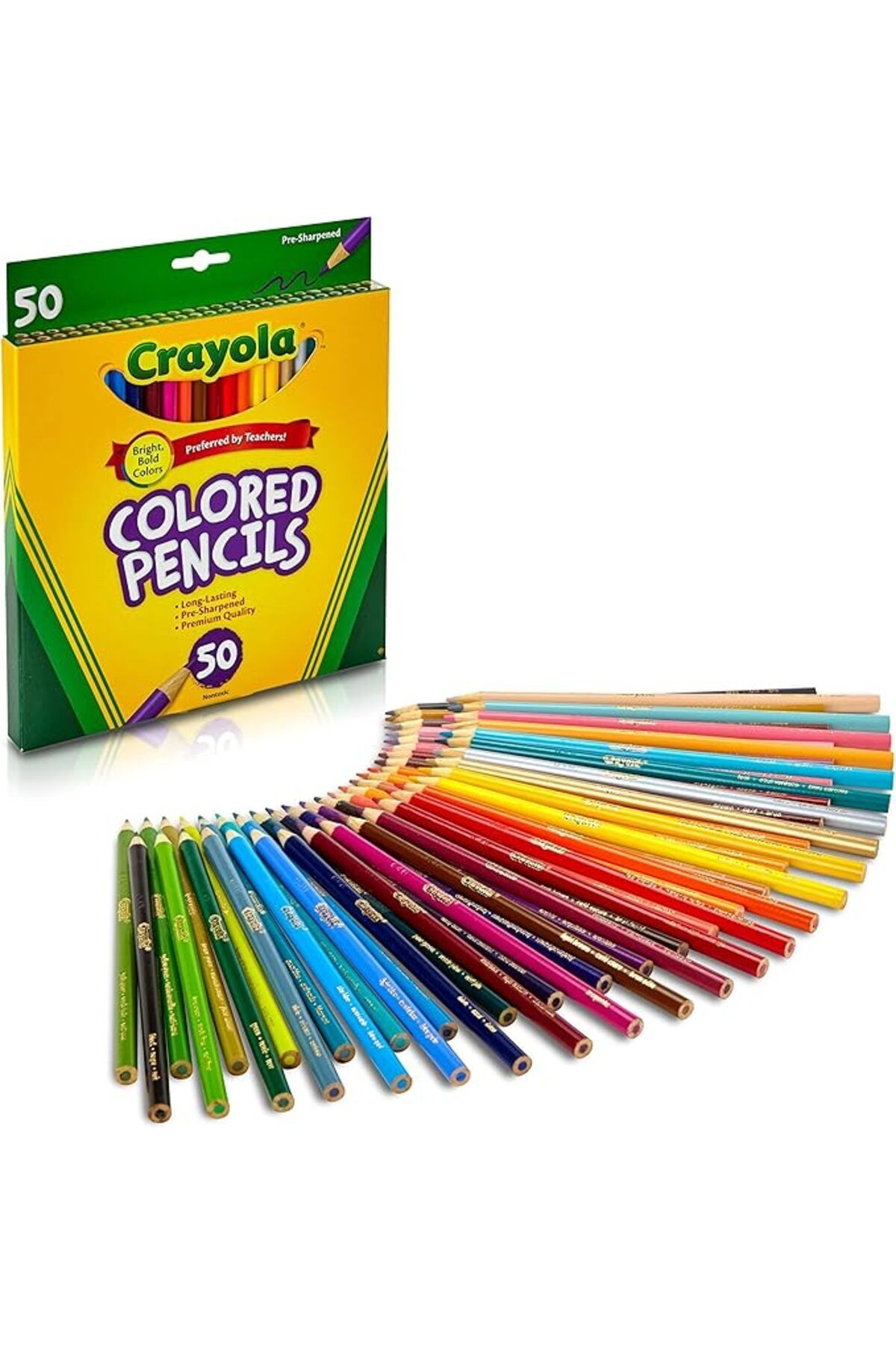 Crayola-Colored Pencils 50ct CY68-4050 2