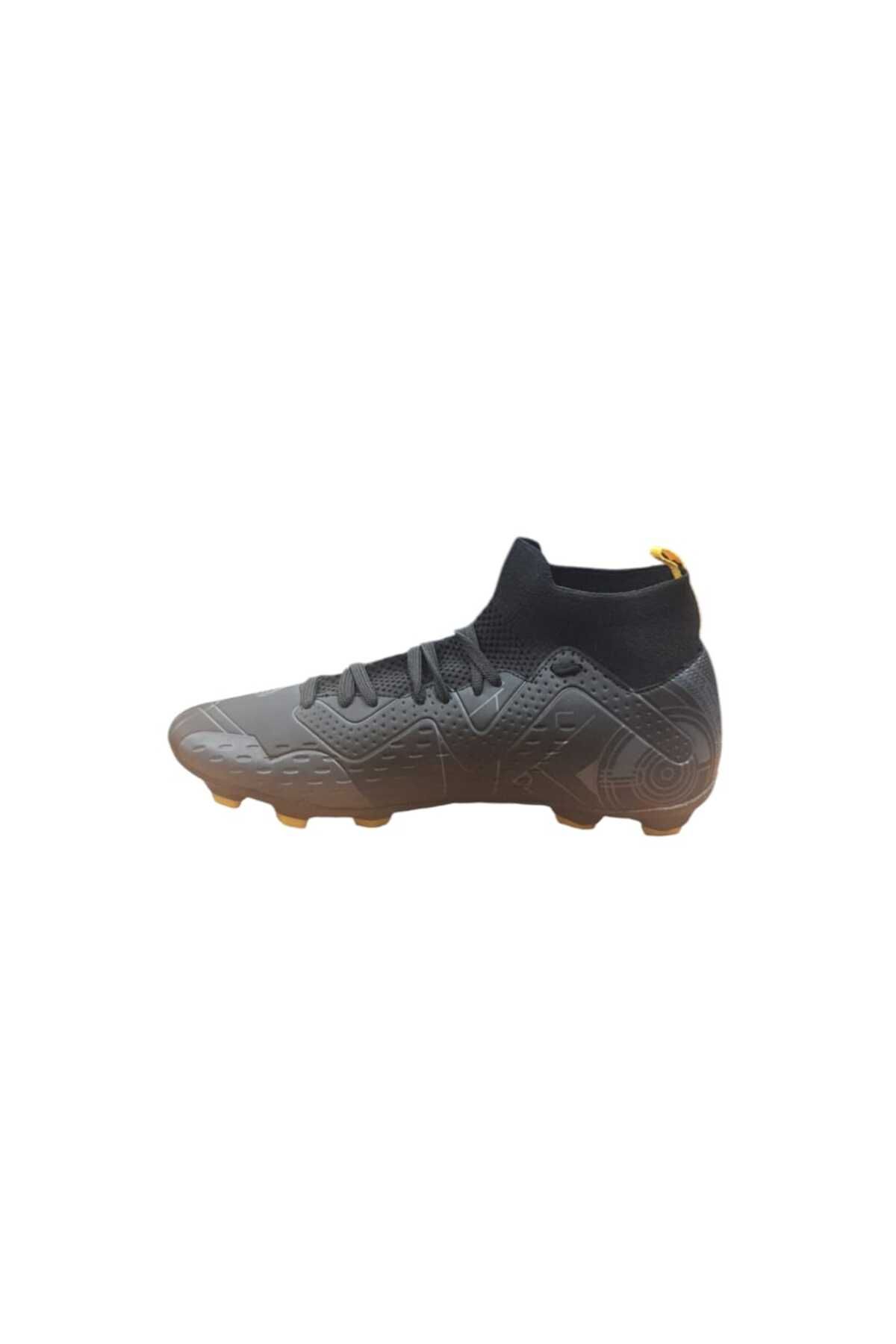Jump-30226 Black-Yellow Socks Turf - Astroturf Football Boots Soccer Shoes 3