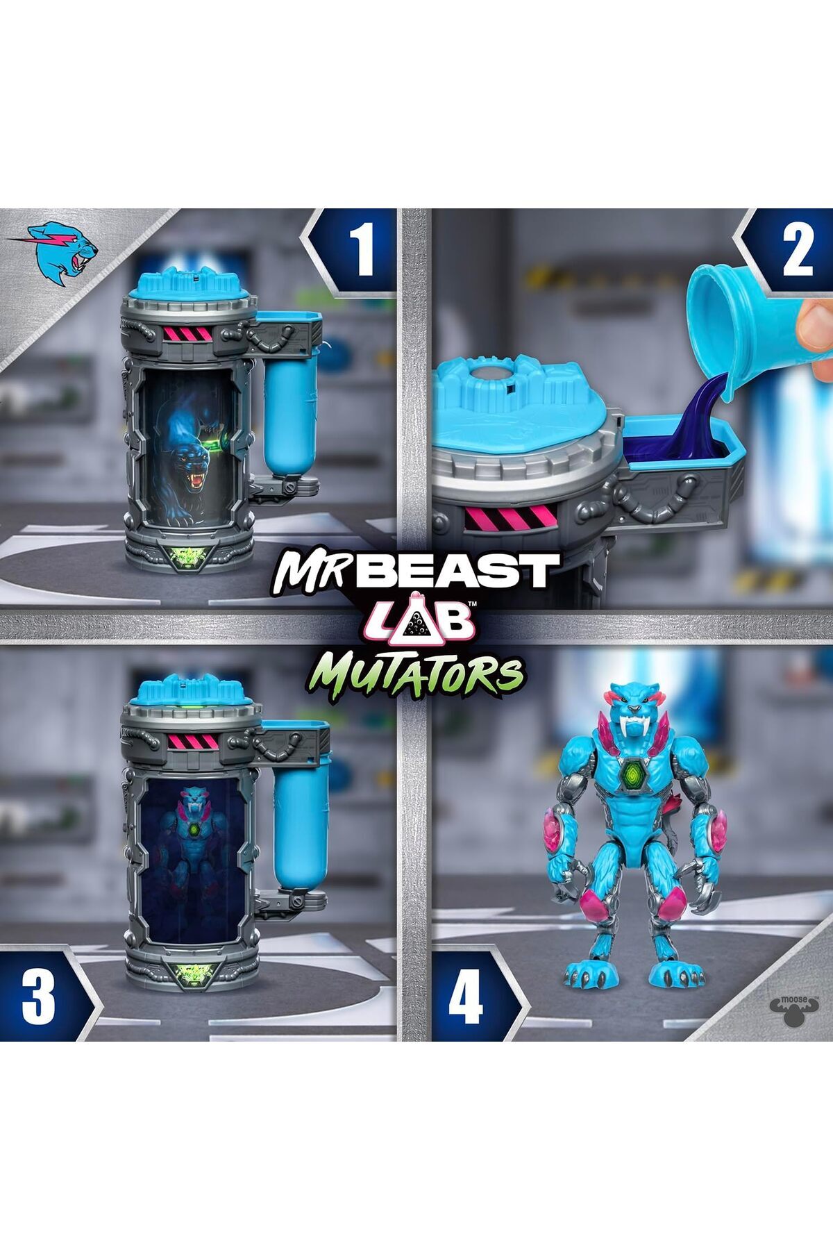 MrBeast Lab-Mutators Mutation Chamber Iconic Panther 24717 2