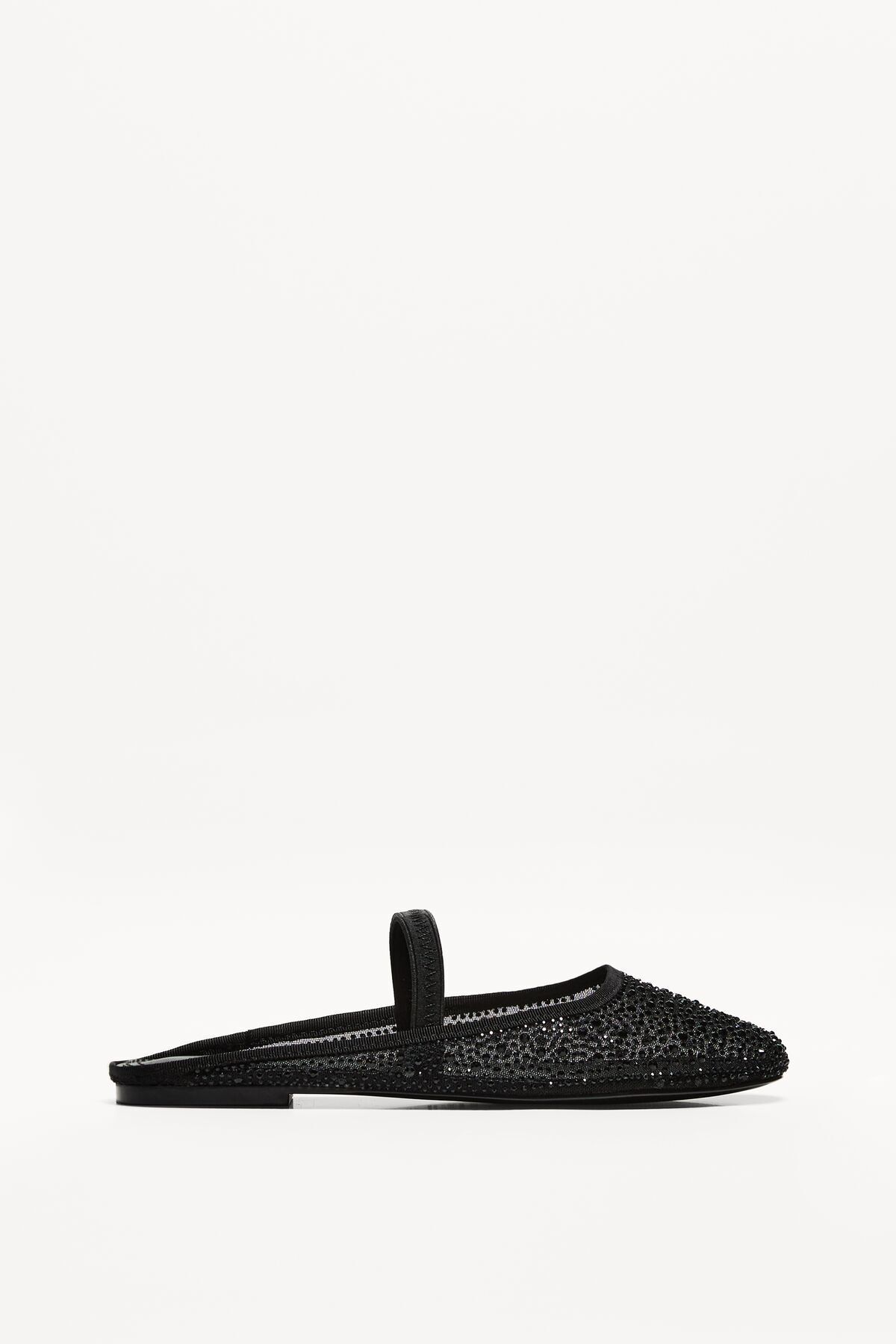 Bershka-Mesh mule ballet flats 5