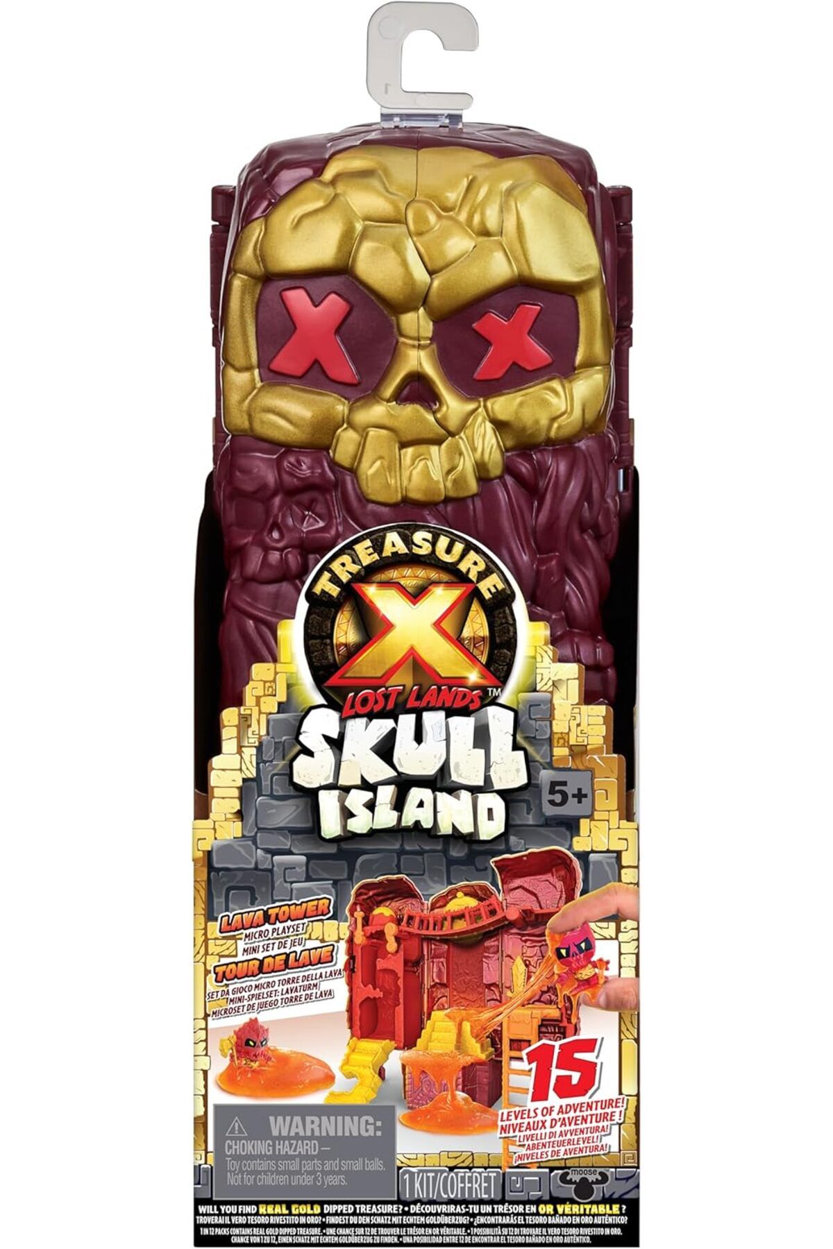 Treasure X-Lost Lands Skull Island - Lava Tower 41757/68426 2