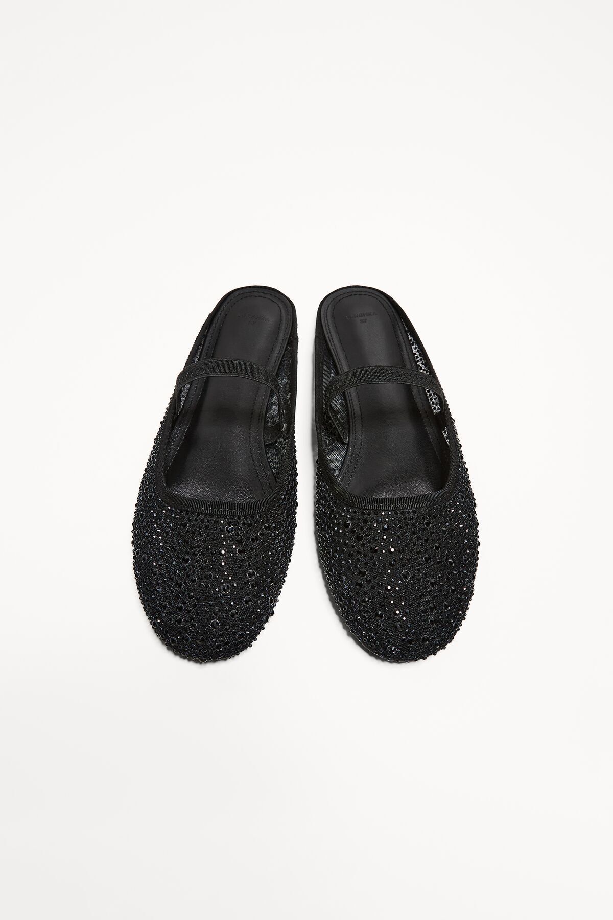 Bershka-Mesh mule ballet flats 4