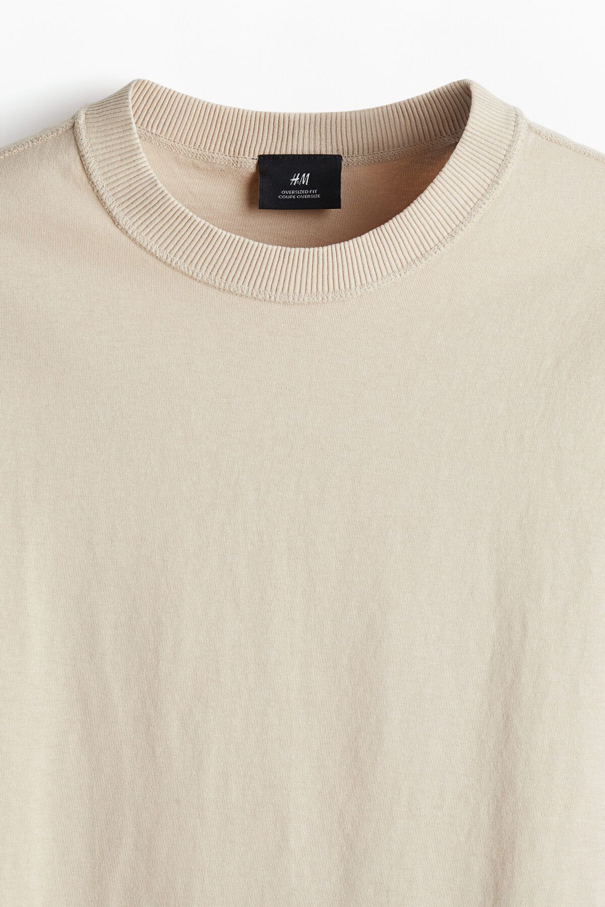تی شرت نود مردانه تناسب جعبه شست اورجینال H M H&M