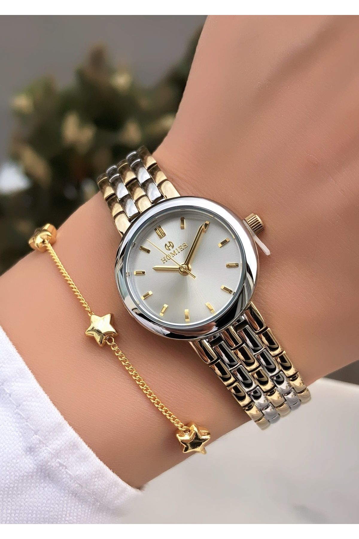 Homies-Original Invoice Waterproof Women's Wrist Watch with Bracelet Gift 2