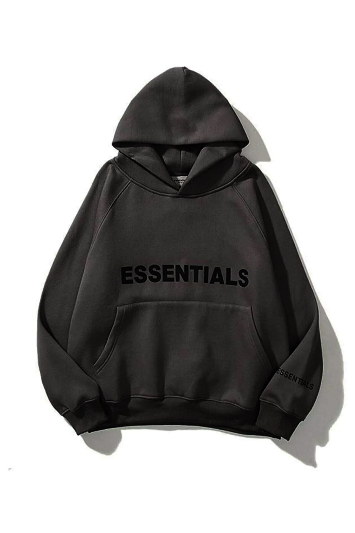 GIANTSTORE Unisex Antrasit Essentıal Baskılı Sweatshirt