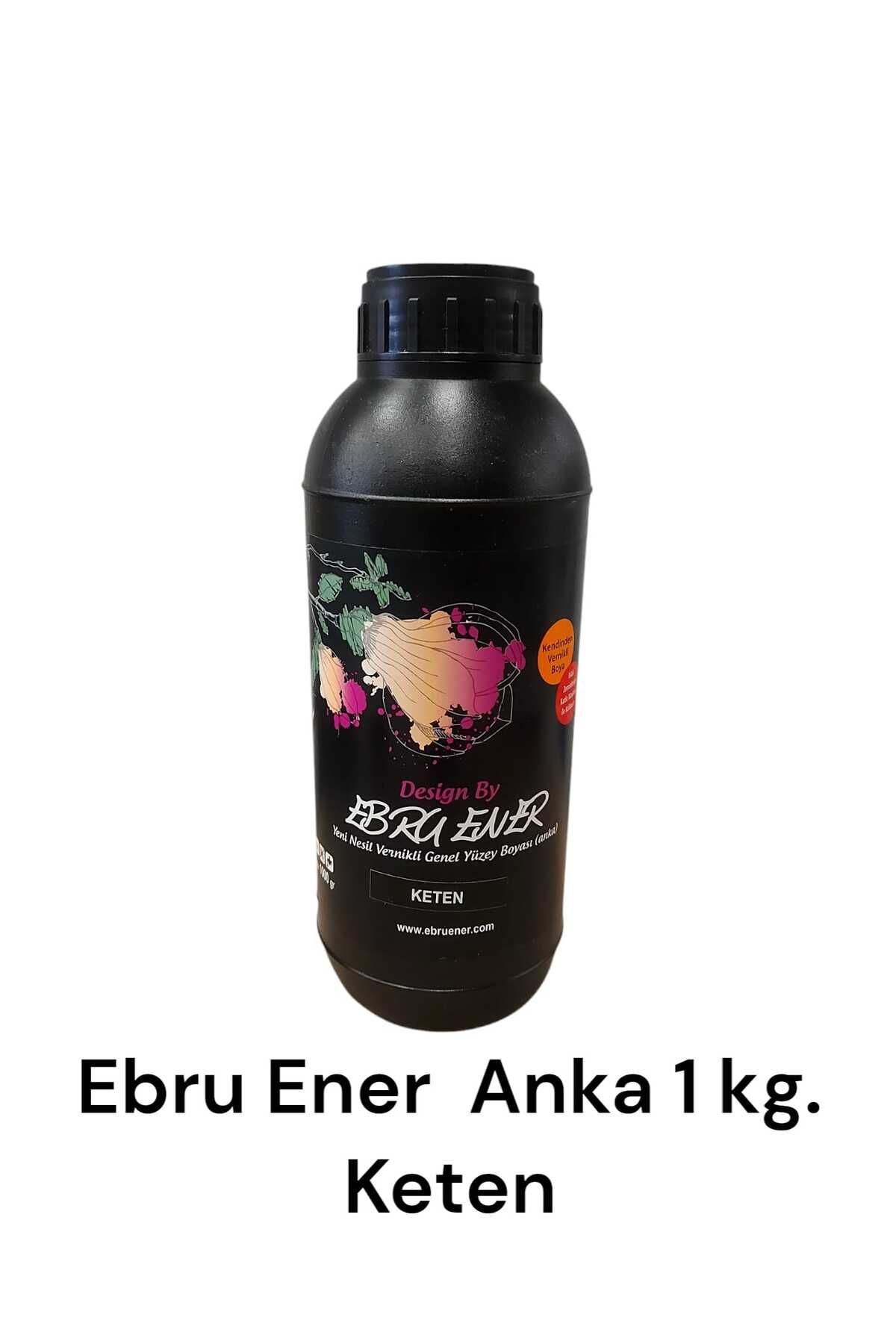 Ebru Ener Kendinden Vernikli Boya 1000 gr Keten