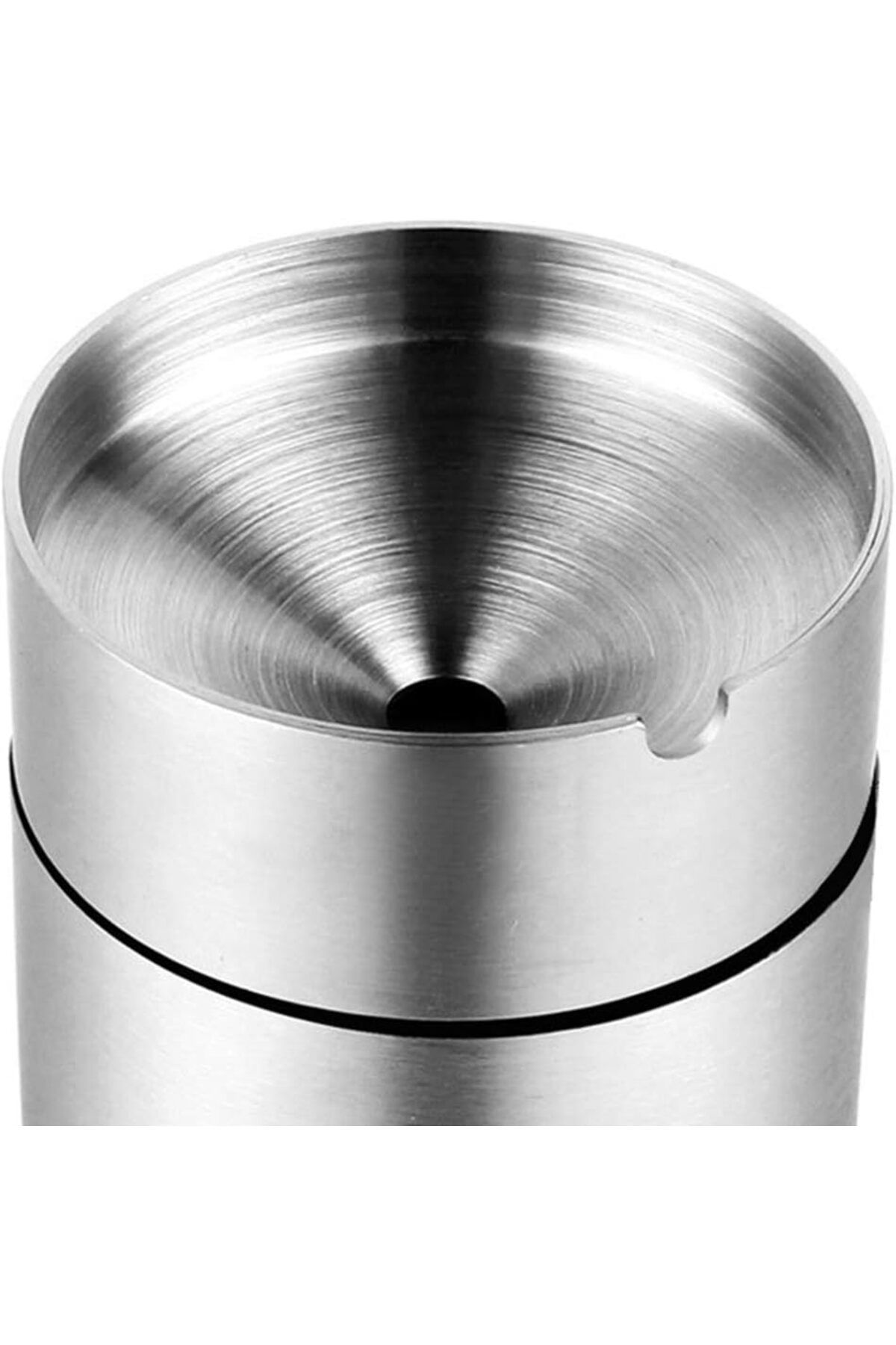 GörSeç-Metal Odorless Ashtray - Cigarette Ashtray with Lid, Tray Stylish Ashtray for Car, Home, Office Garden 3